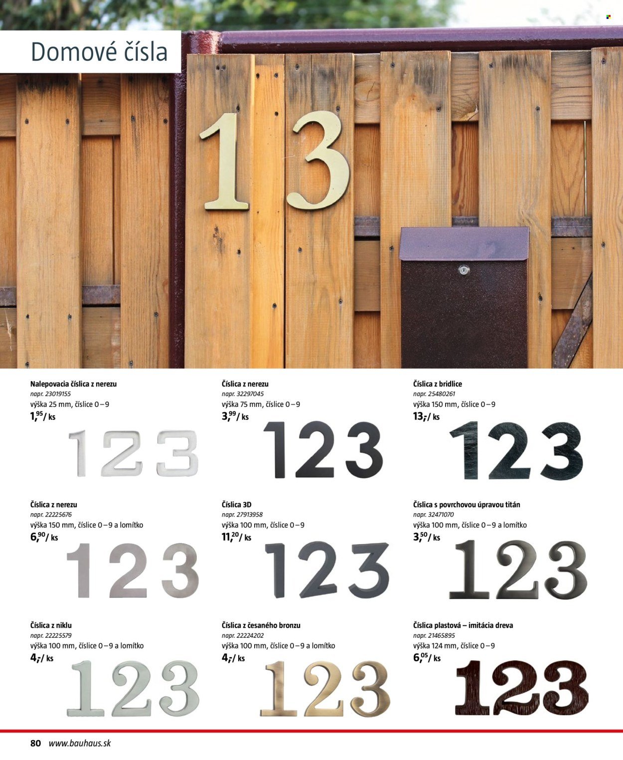 BAUHAUS leták - Stavebné prvky (2025-08-25 - 2025-12-31) | 80