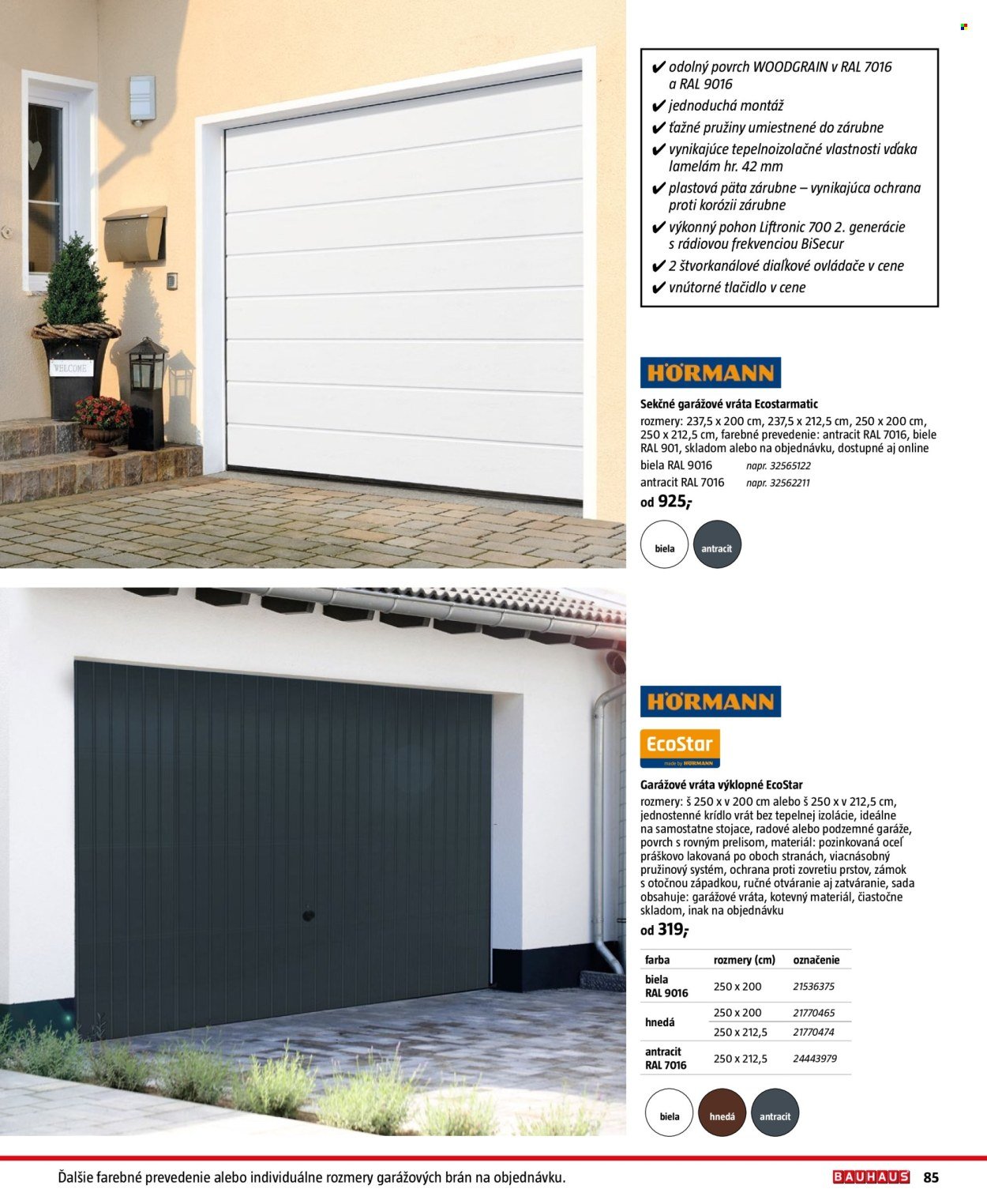 BAUHAUS leták - Stavebné prvky (2025-08-25 - 2025-12-31) | 85