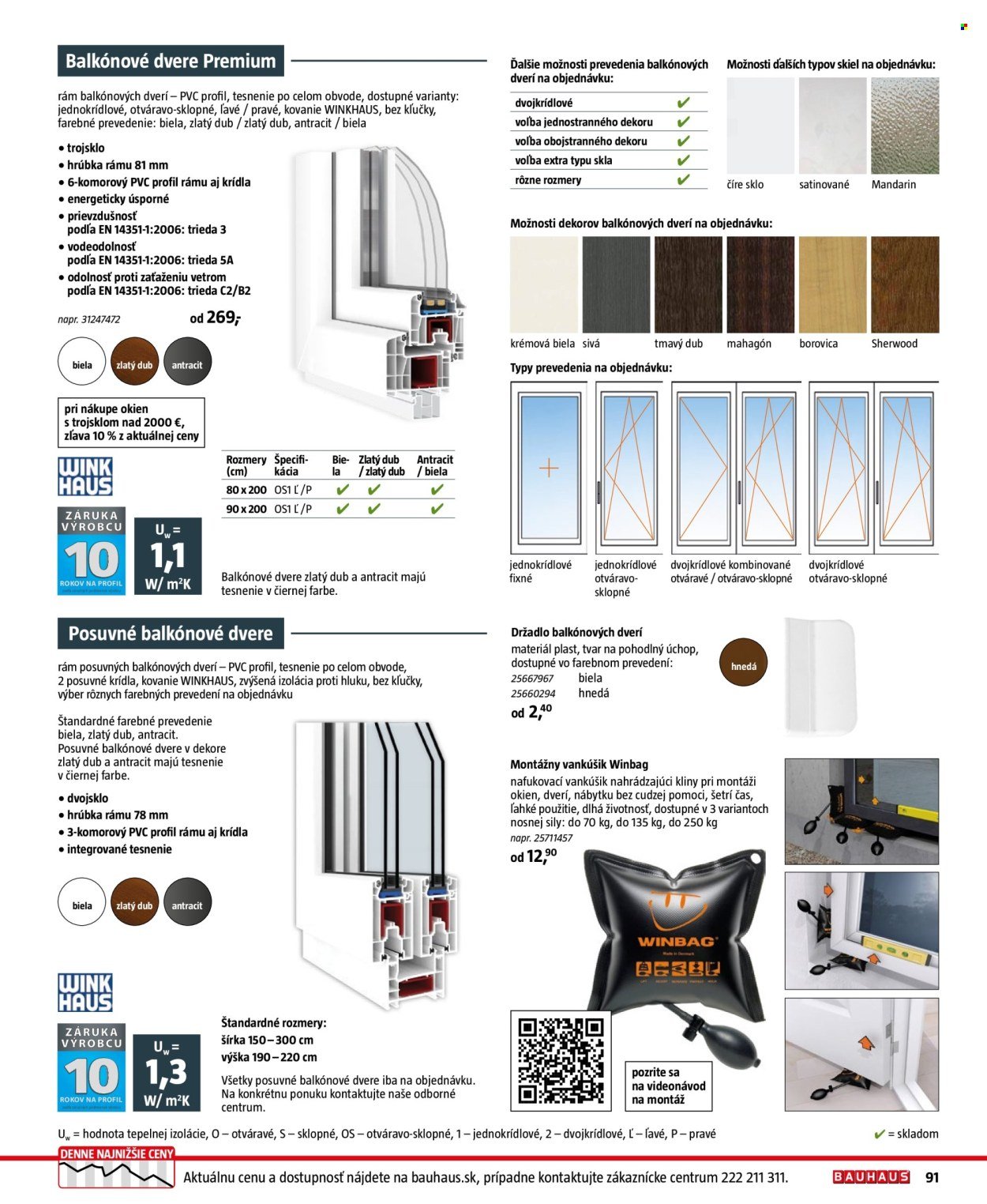 BAUHAUS leták - Stavebné prvky (2025-08-25 - 2025-12-31) | 91