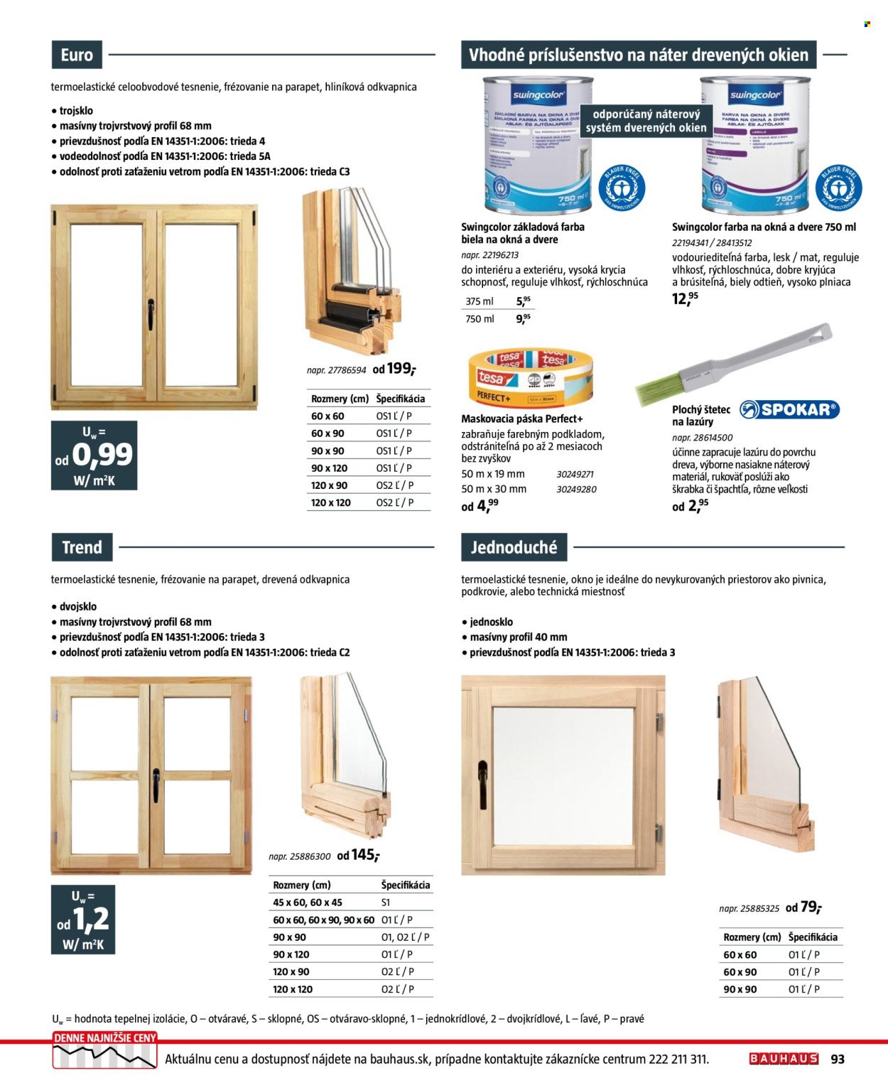 BAUHAUS leták - Stavebné prvky (2025-08-25 - 2025-12-31) | 93
