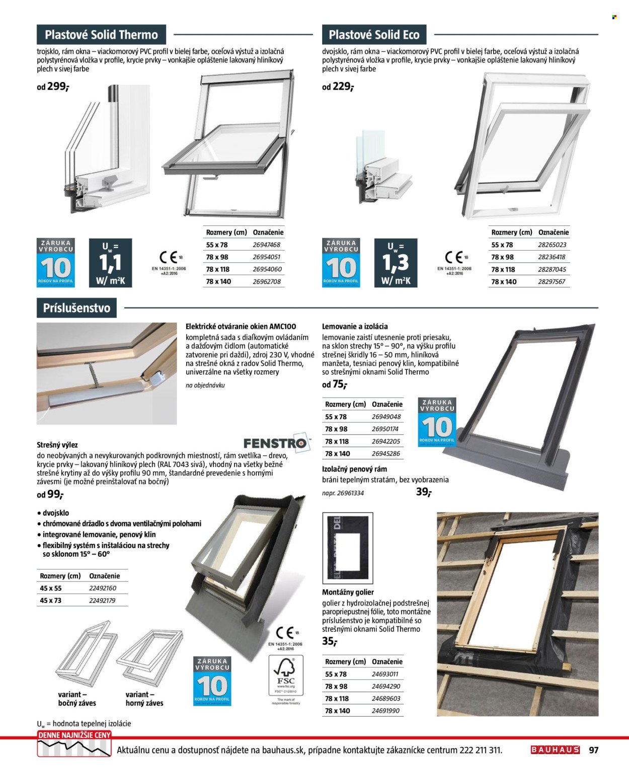 BAUHAUS leták - Stavebné prvky (2025-08-25 - 2025-12-31) | 97