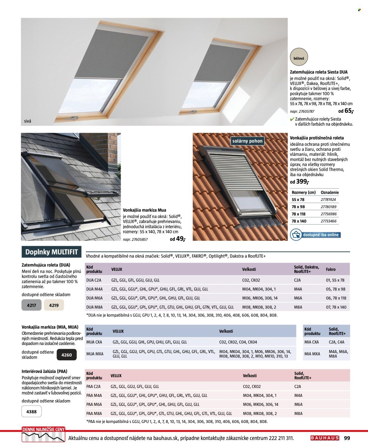 BAUHAUS leták - Stavebné prvky (2025-08-25 - 2025-12-31) | 99