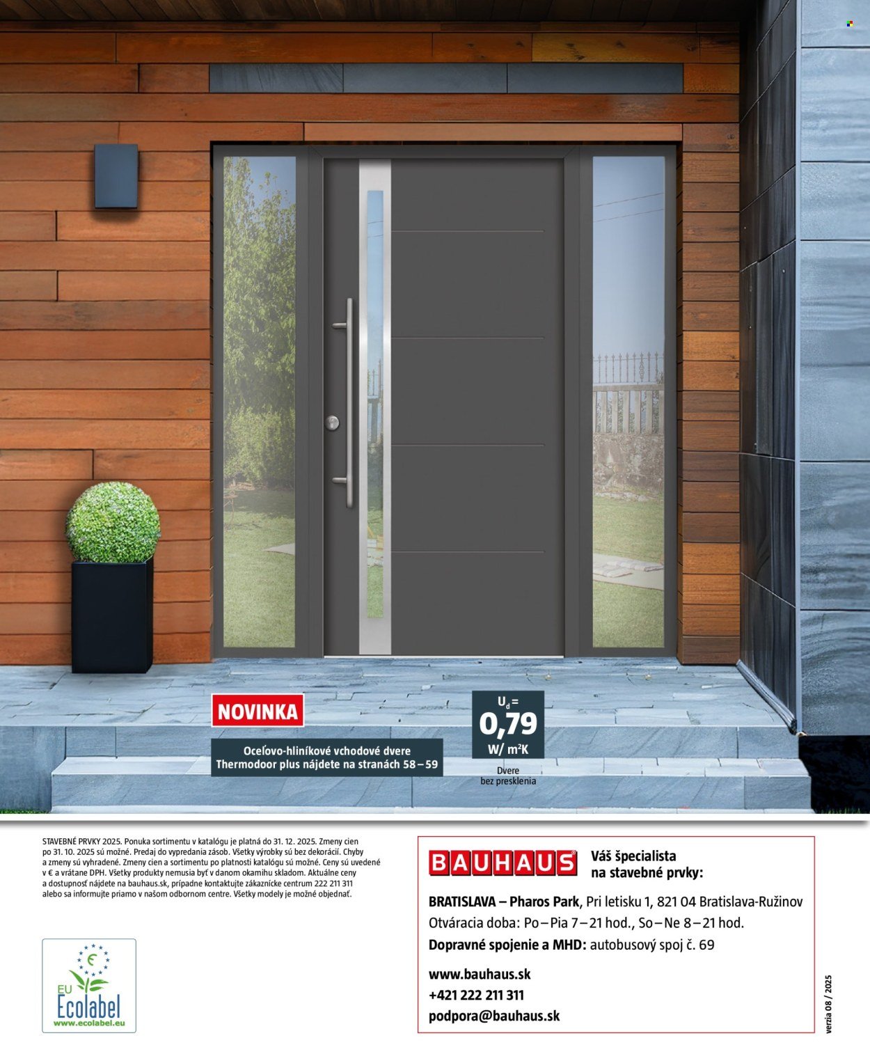 BAUHAUS leták - Stavebné prvky (2025-08-25 - 2025-12-31) | 100