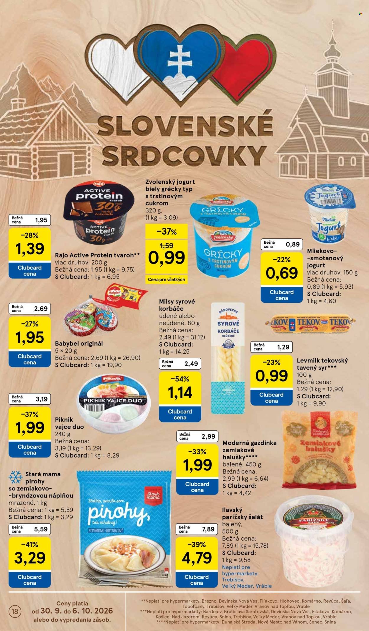 TESCO leták - Od stredy 30.9.2026