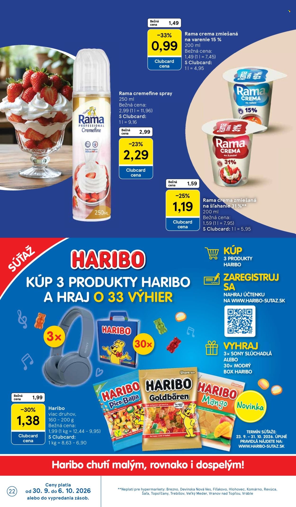 TESCO leták - Od stredy 30.9.2026