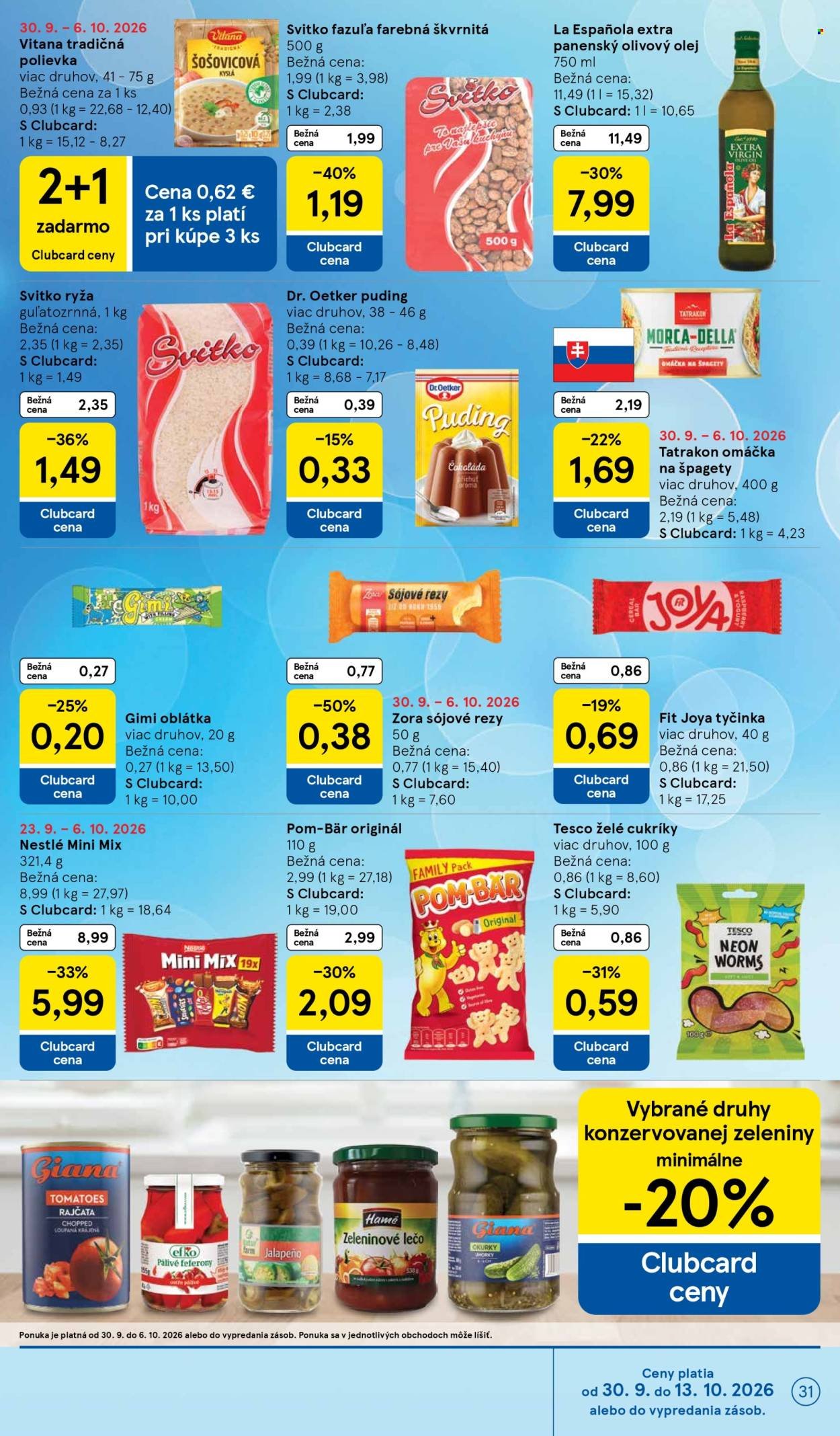 TESCO leták - Od stredy 30.9.2026