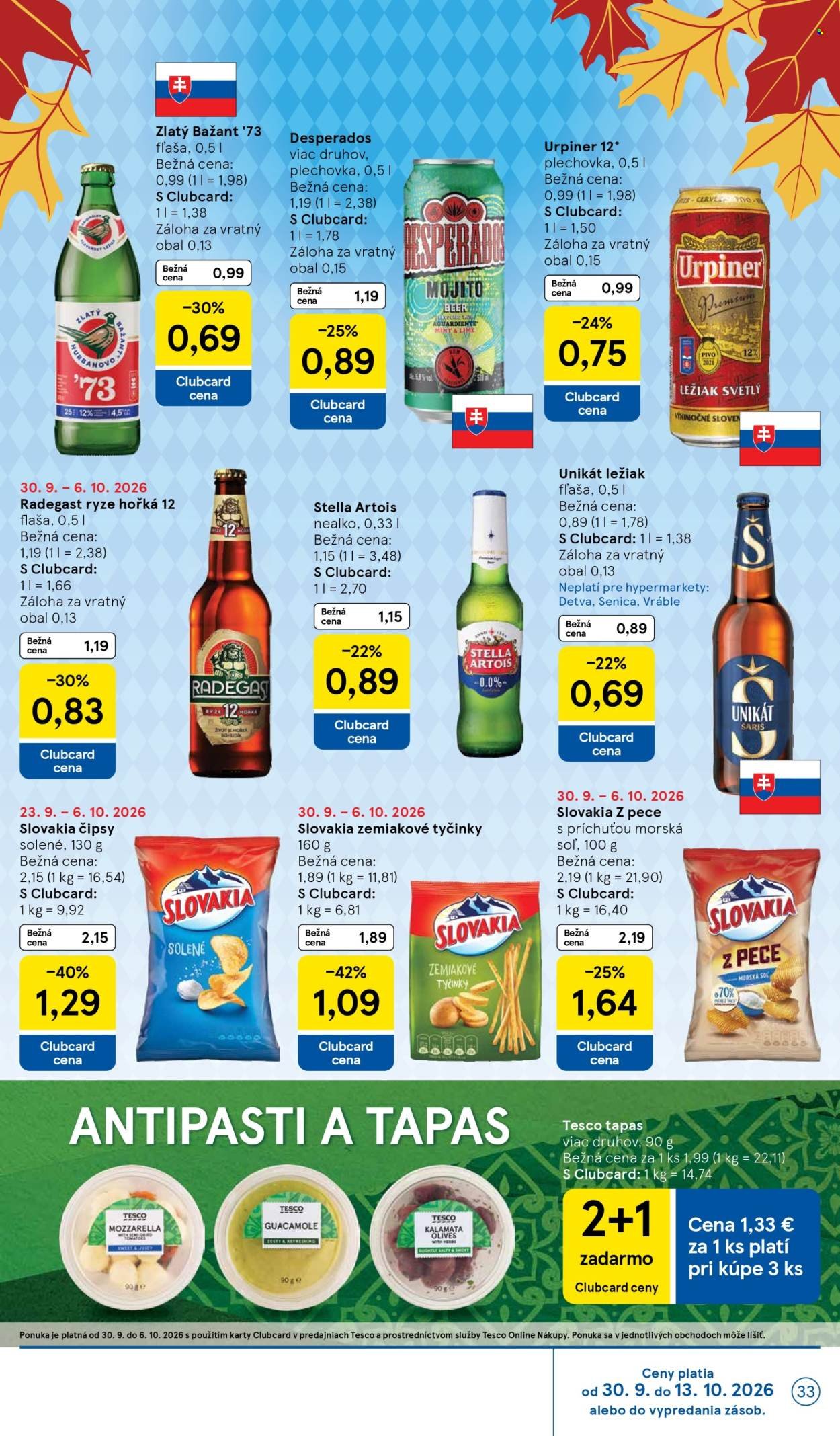 TESCO leták - Od stredy 30.9.2026