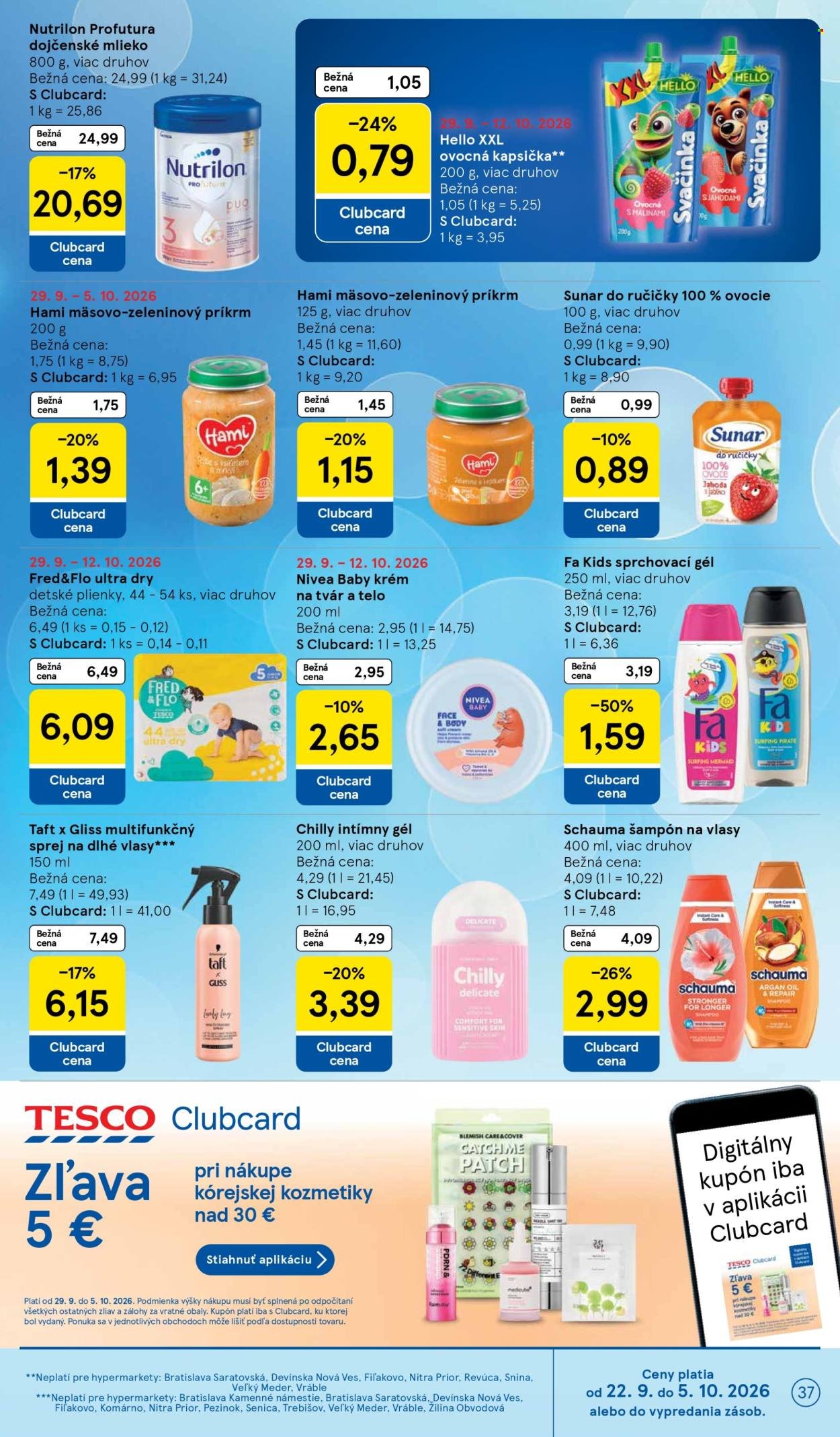 TESCO leták - Od stredy 30.9.2026