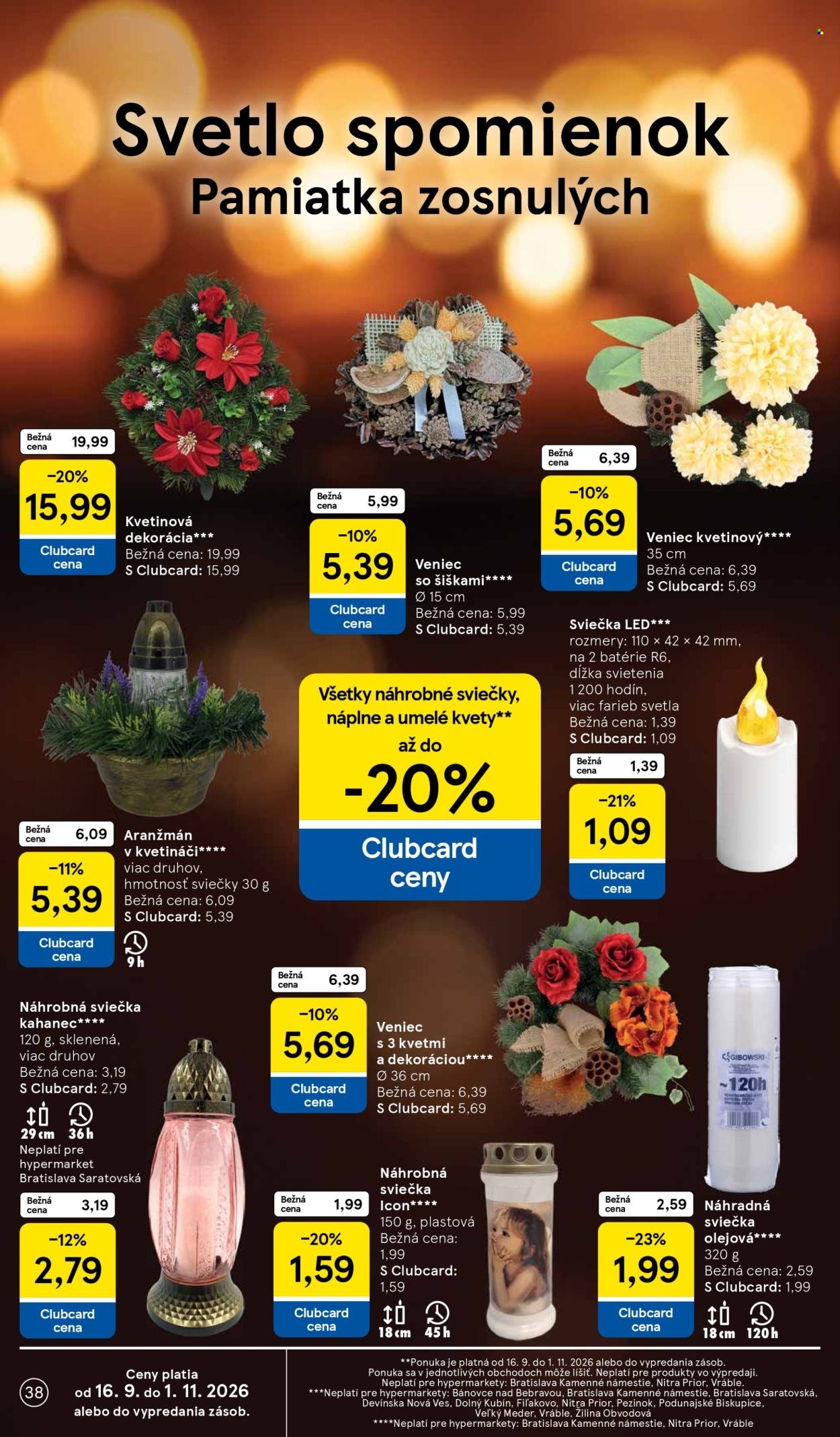 TESCO leták - Od stredy 30.9.2026