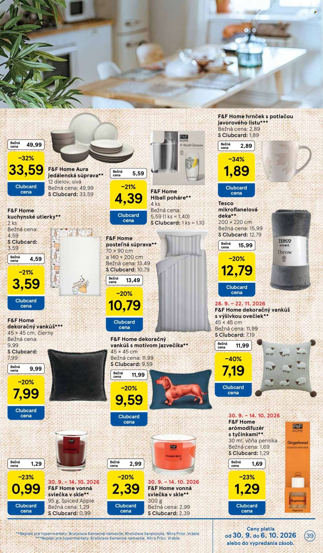 TESCO leták - Od stredy 30.9.2026
