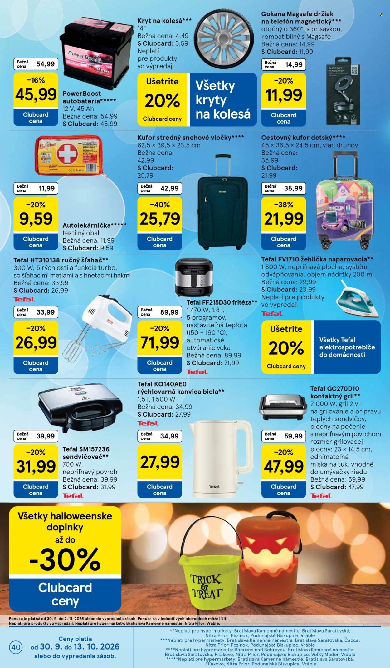 TESCO leták - Od stredy 30.9.2026