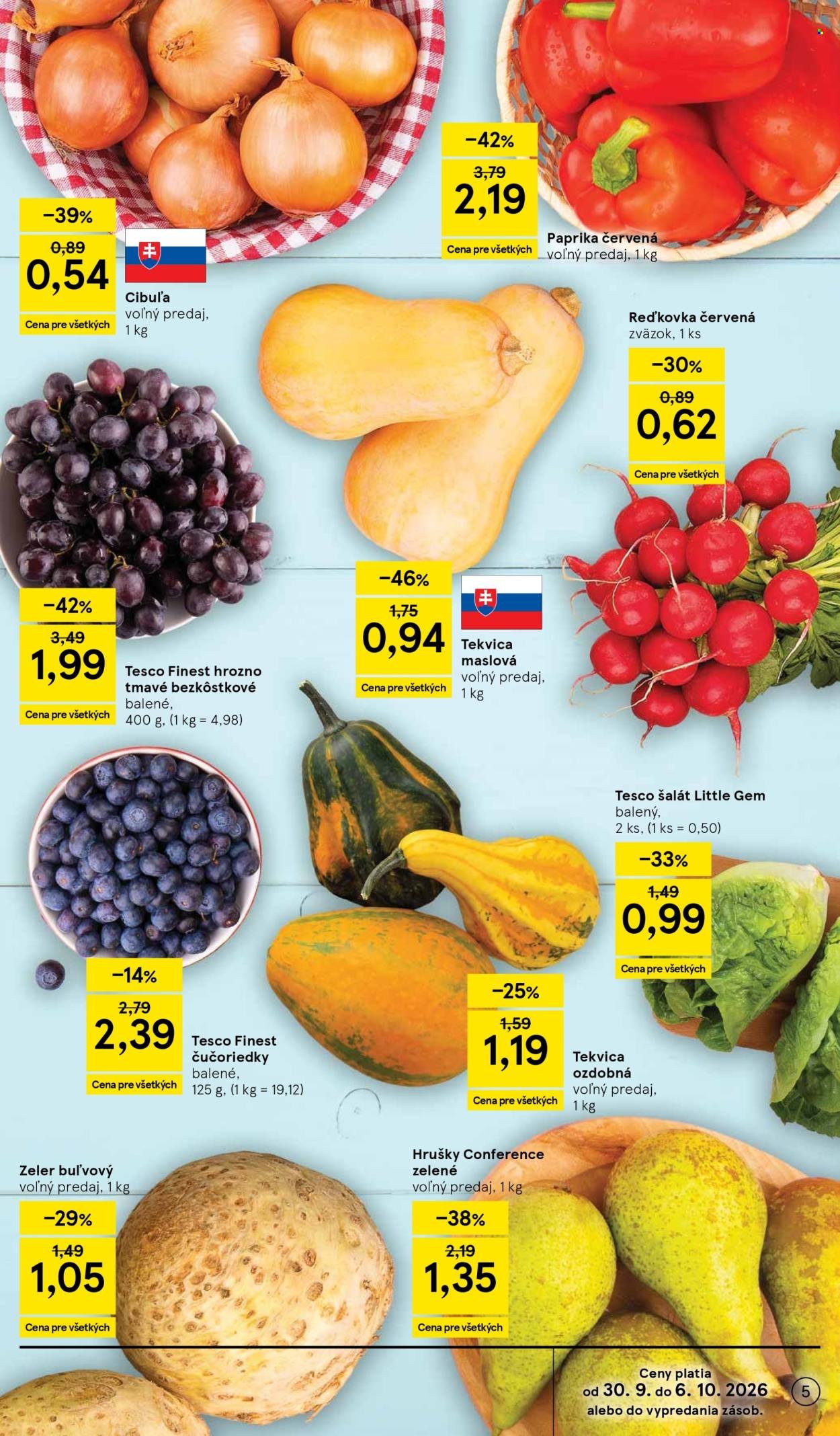 TESCO leták - Od stredy 30.9.2026