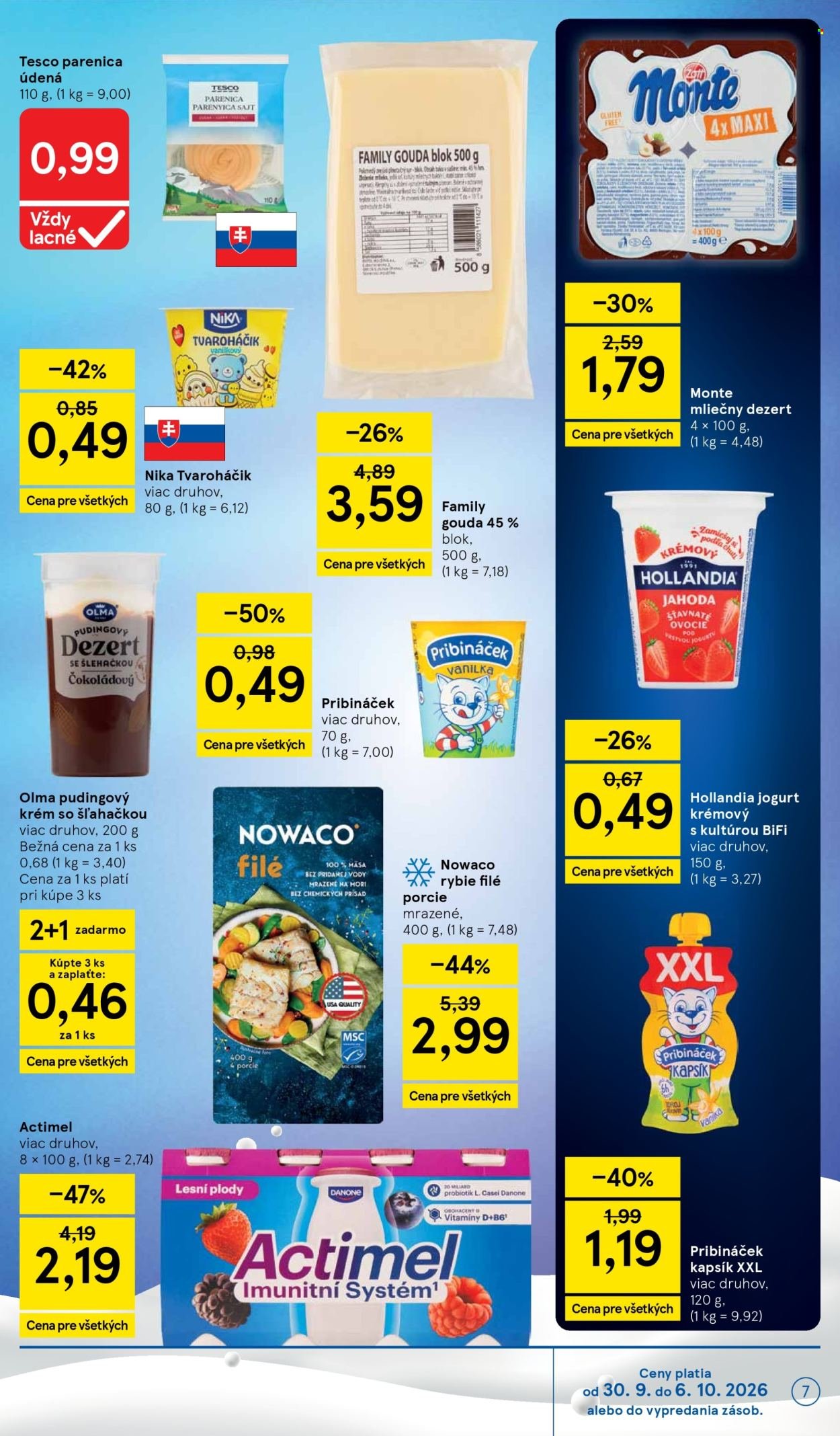 TESCO leták - Od stredy 30.9.2026