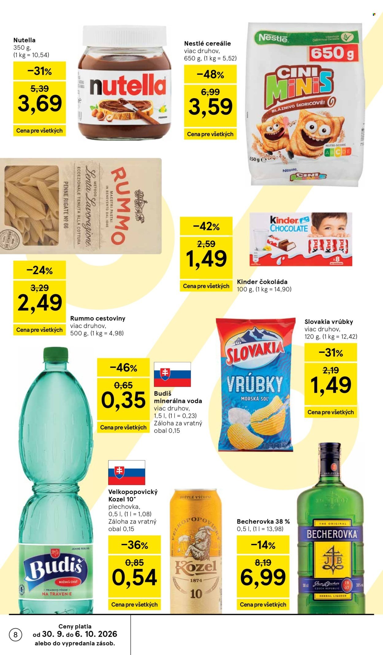 TESCO leták - Od stredy 30.9.2026