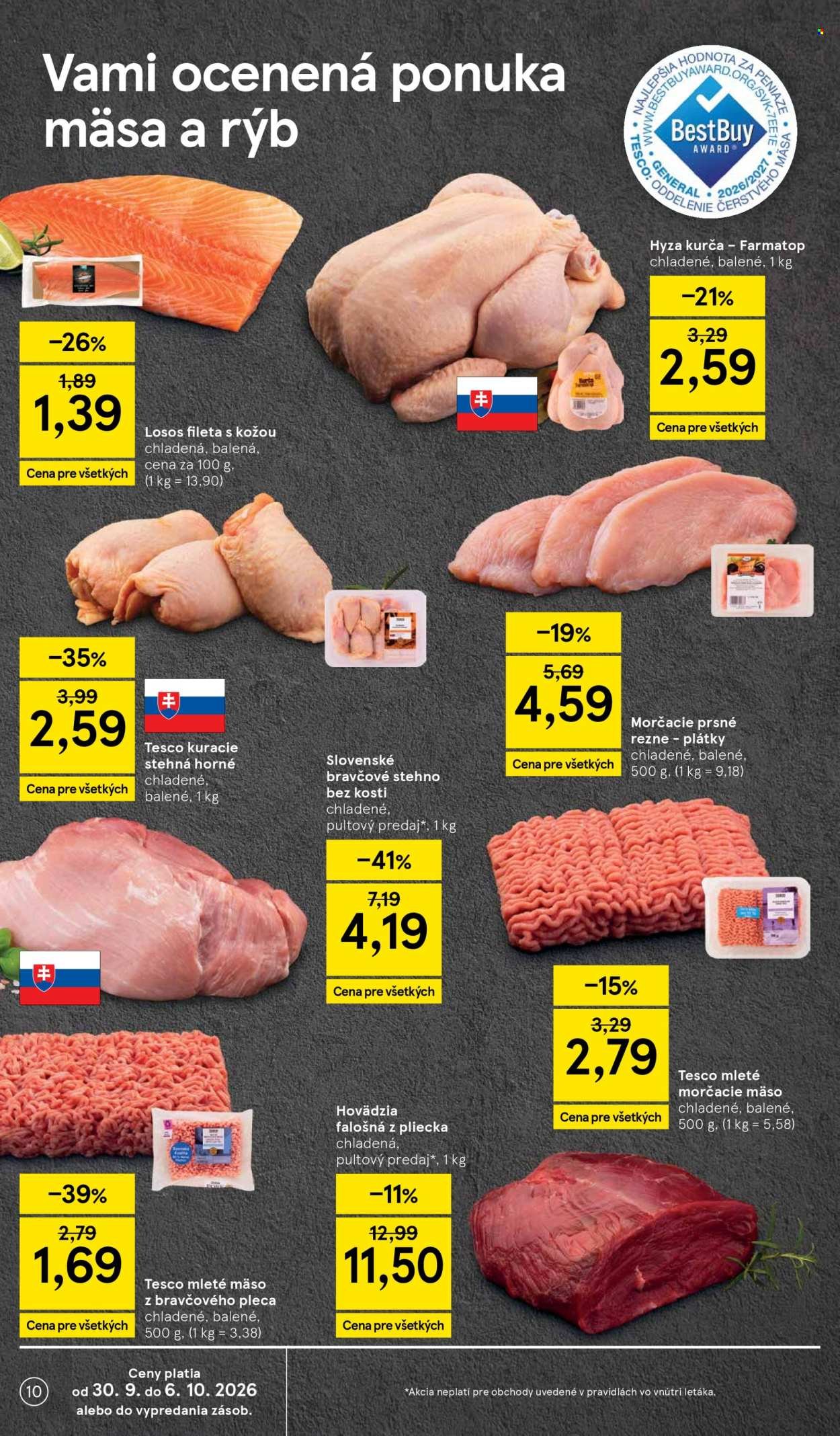 TESCO leták - Od stredy 30.9.2026