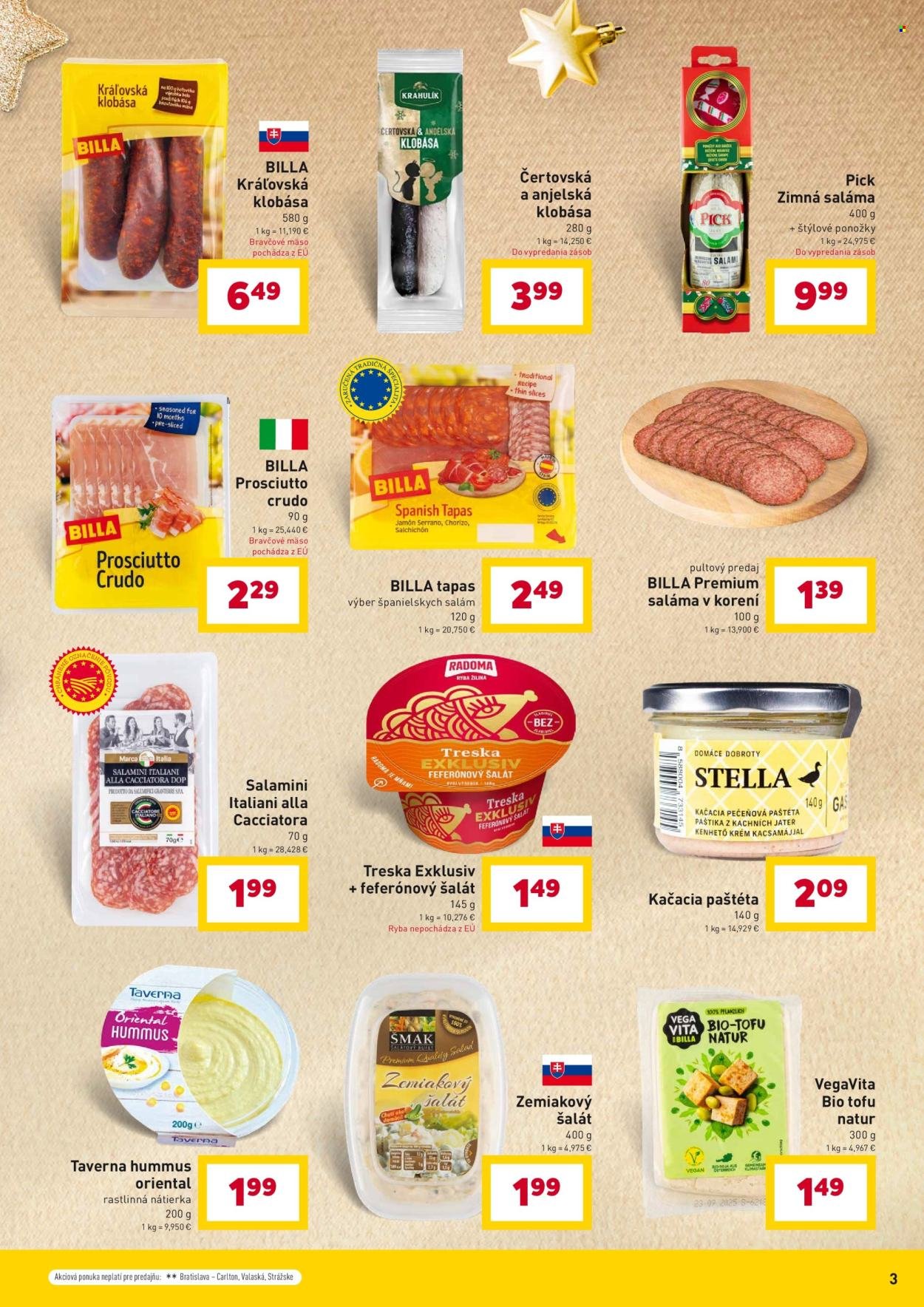 BILLA leták - Vianočná hostina (2025-11-12 - 2025-12-09) | 3