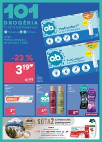 101 DROGERIE leták - Od stredy 8.7.2026