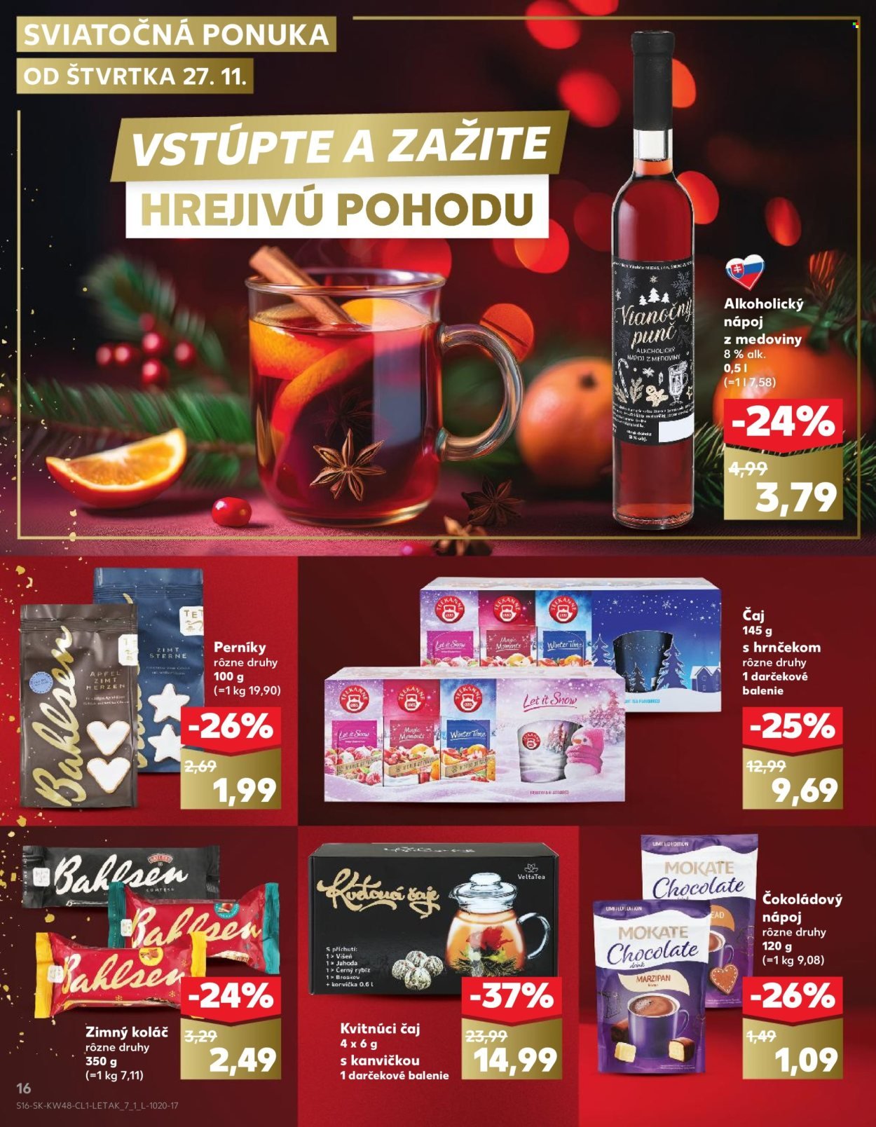 KAUFLAND leták - VSTÚPTE A ZAŽITE PRAVÚ ATMOSFÉRU VIANOC (2025-11-27 - 2025-12-24) | 16