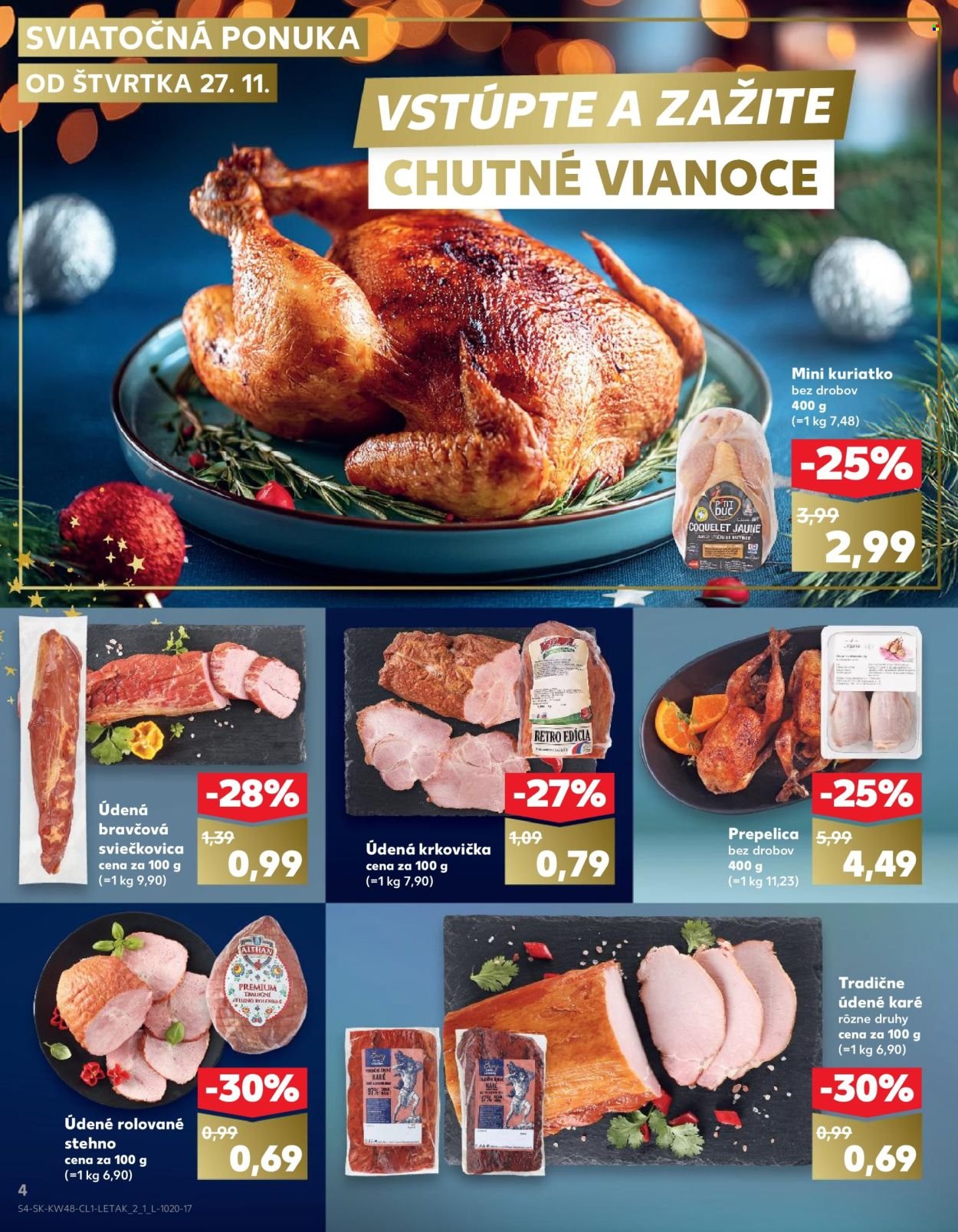 KAUFLAND leták - VSTÚPTE A ZAŽITE PRAVÚ ATMOSFÉRU VIANOC (2025-11-27 - 2025-12-24) | 4