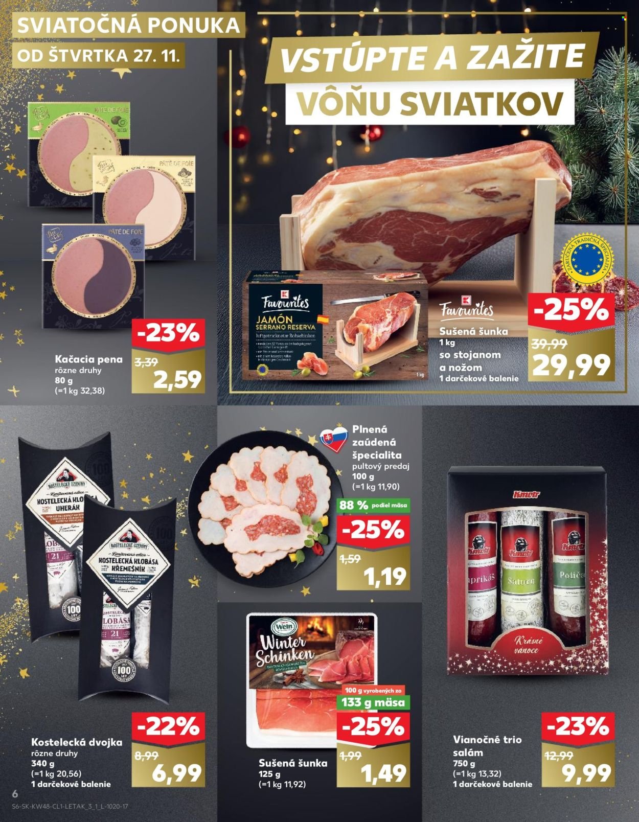KAUFLAND leták - VSTÚPTE A ZAŽITE PRAVÚ ATMOSFÉRU VIANOC (2025-11-27 - 2025-12-24) | 6