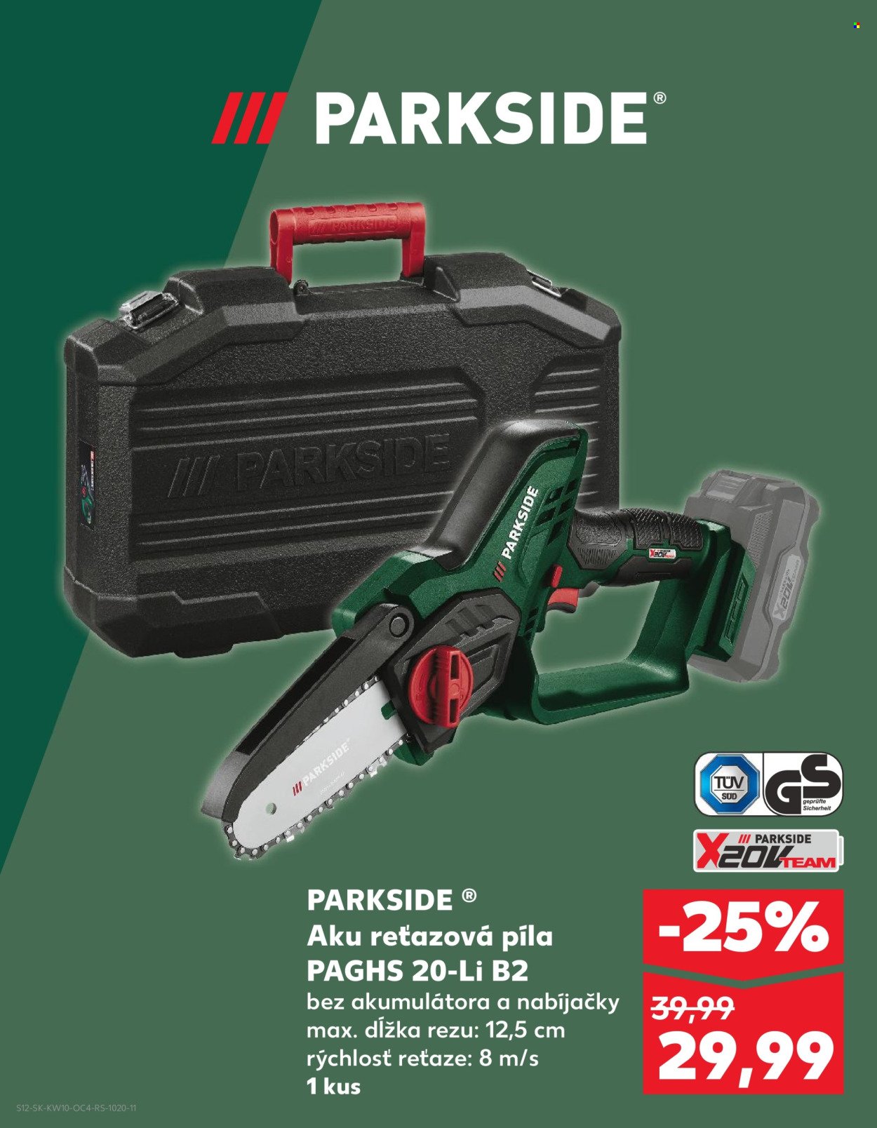 KAUFLAND leták - Objavte náš svet náradia PARKSIDE! (2026-03-05 - 2026-03-11) | 12