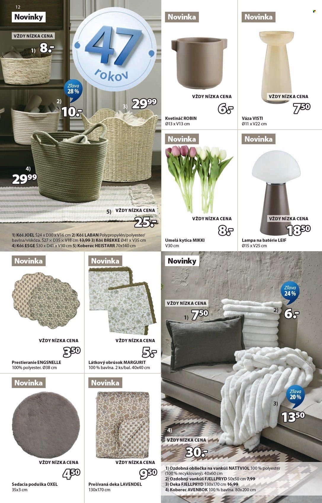 JYSK leták - Od pondelka 9.3.2026 (2026-03-09 - 2026-04-14) | 13