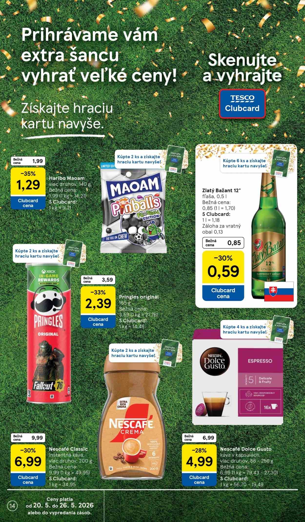 TESCO leták - Od stredy 20.5.2026 (2026-05-20 - 2026-05-26) | 14