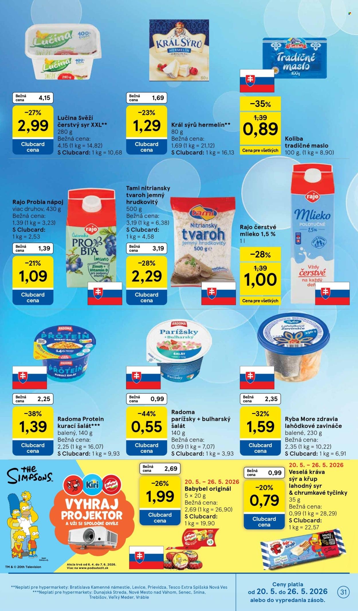 TESCO leták - Od stredy 20.5.2026 (2026-05-20 - 2026-05-26) | 31