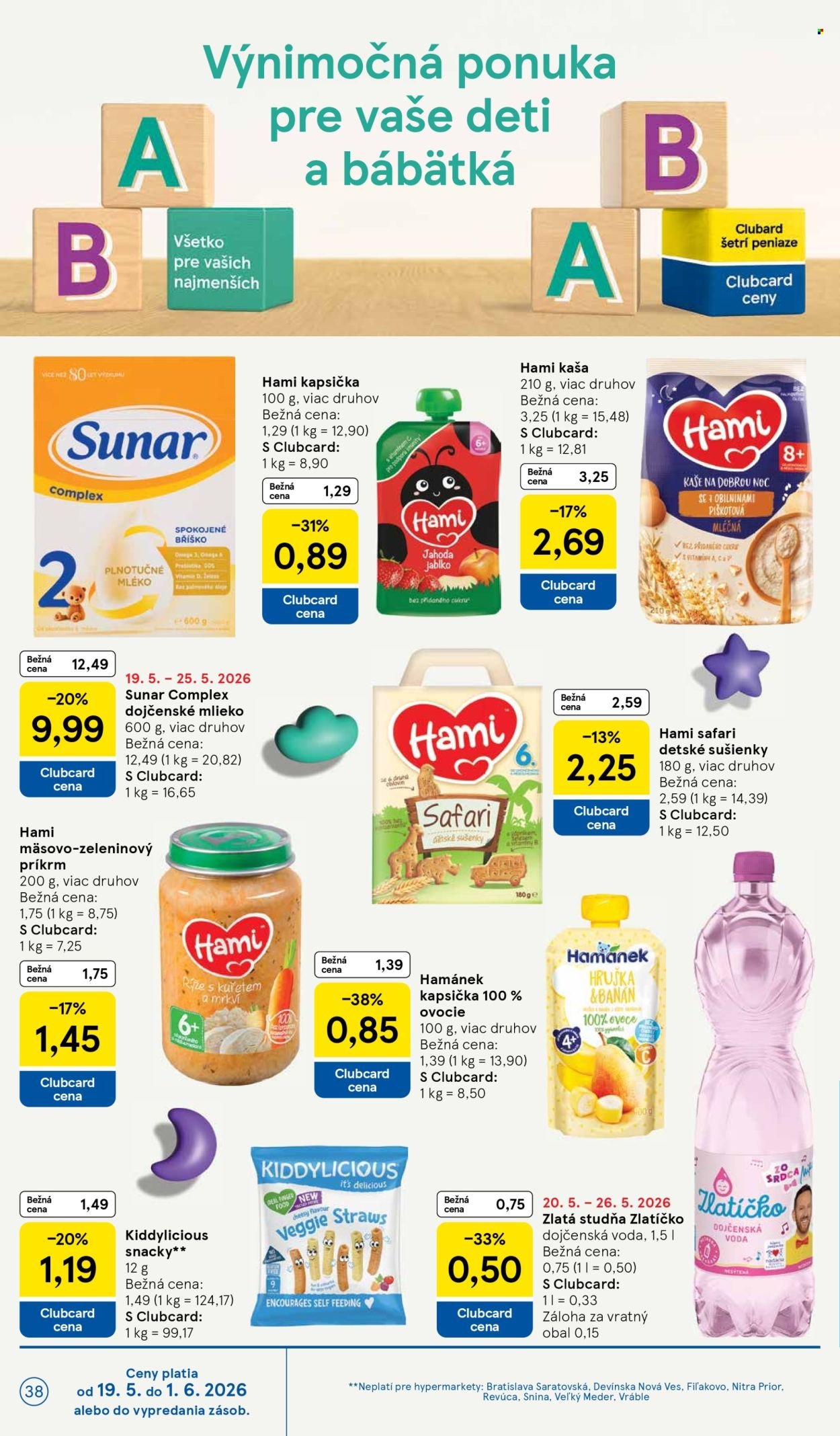 TESCO leták - Od stredy 20.5.2026 (2026-05-20 - 2026-05-26) | 38