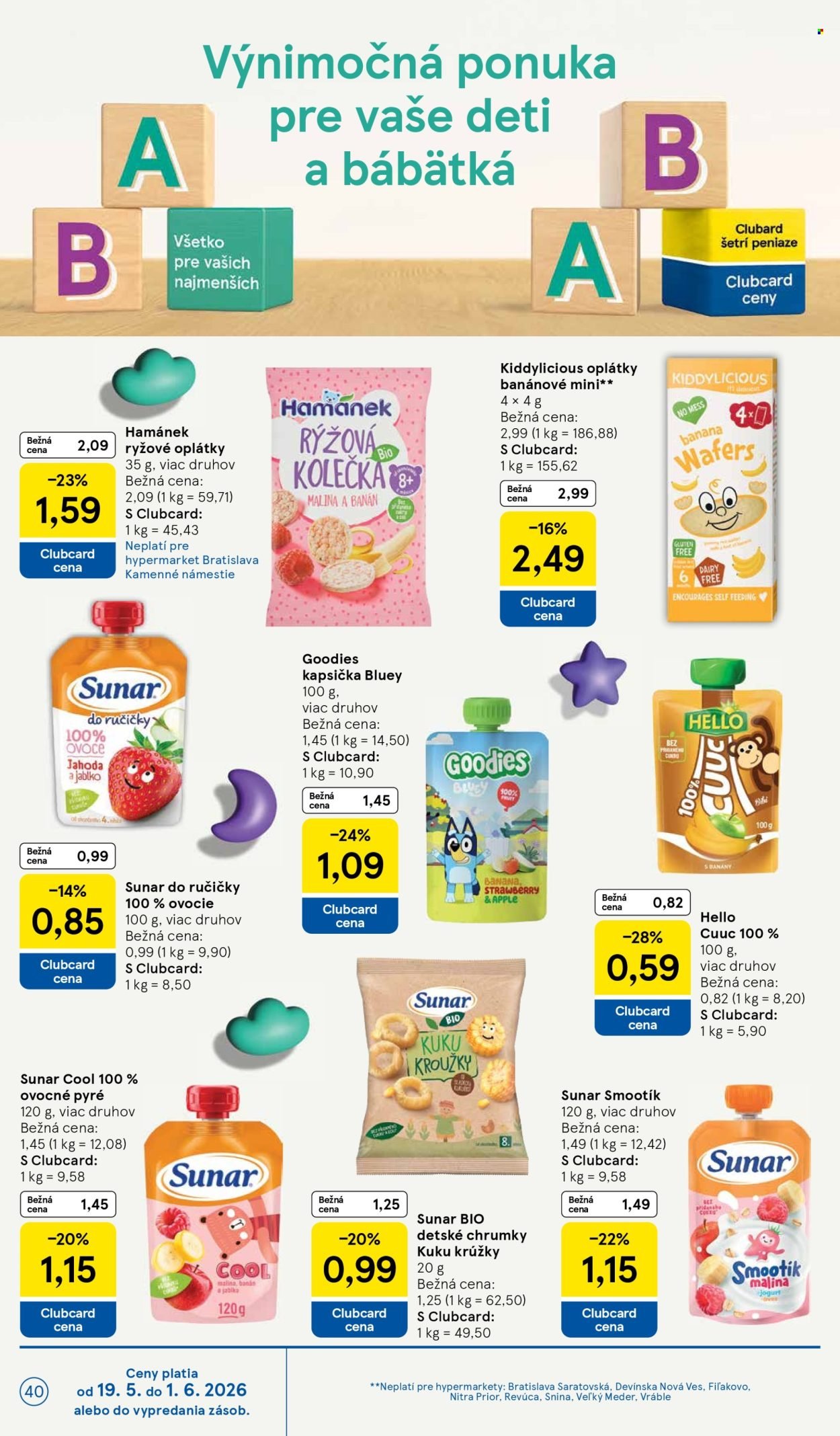 TESCO leták - Od stredy 20.5.2026 (2026-05-20 - 2026-05-26) | 40