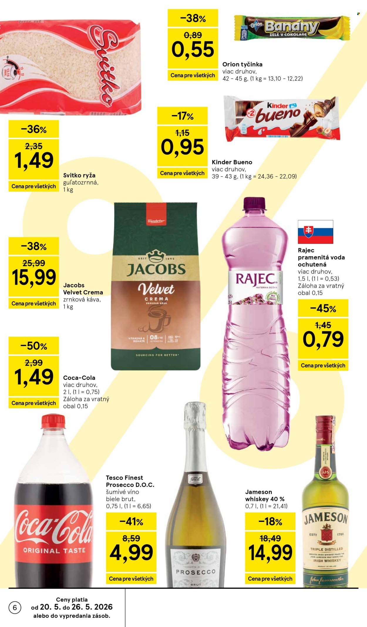 TESCO leták - Od stredy 20.5.2026 (2026-05-20 - 2026-05-26) | 6
