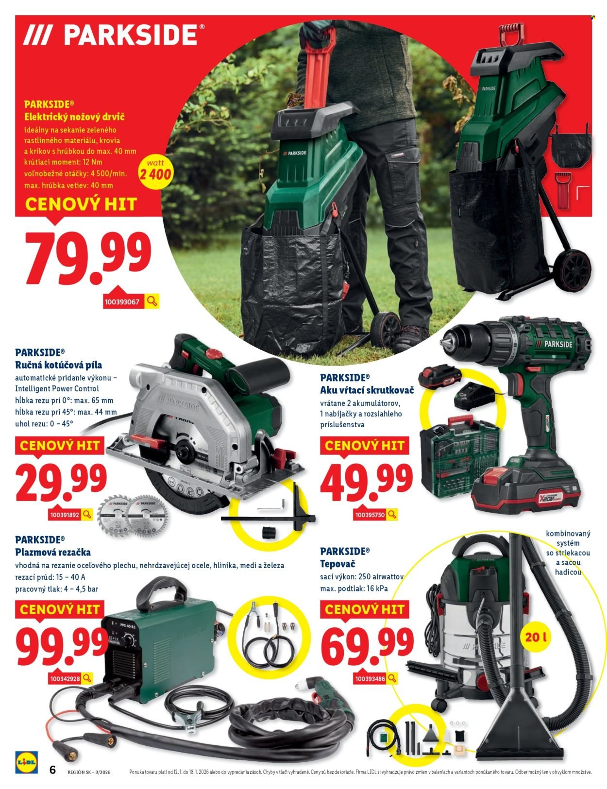 LIDL leták - Online magazín (2026-01-12 - 2026-01-18) | 6