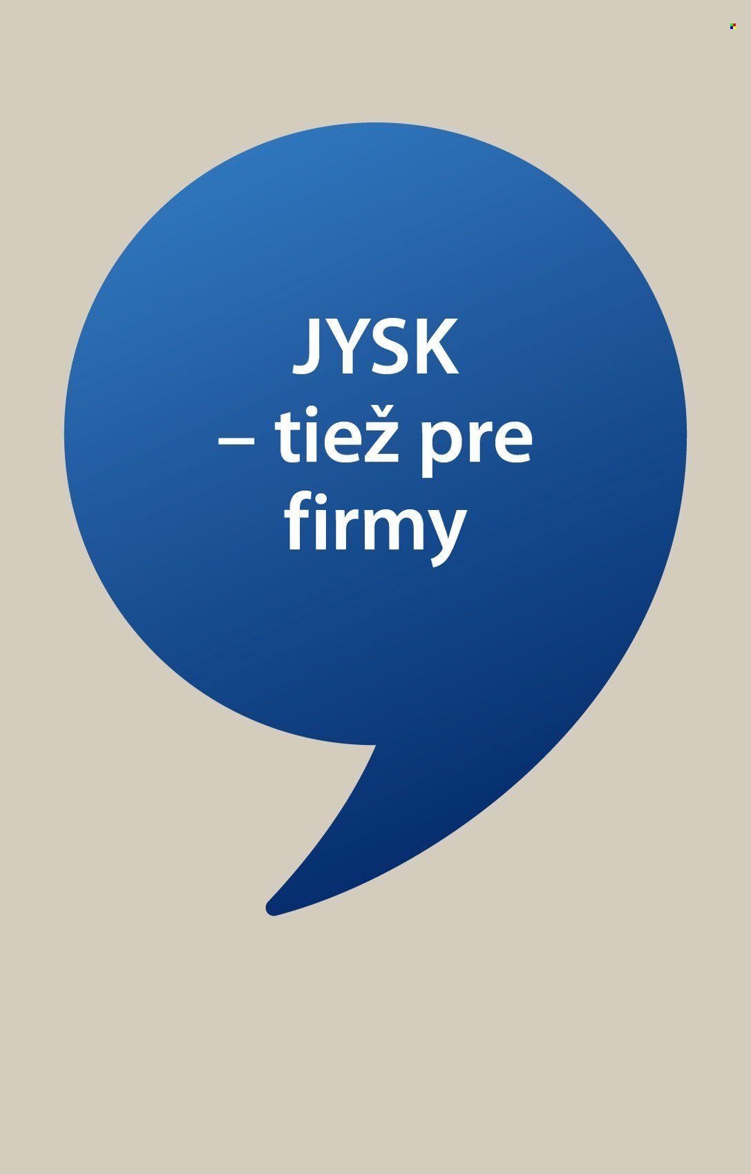 JYSK leták - Od stredy 13.8.2025 (2025-08-13 - 2025-09-14) | 1