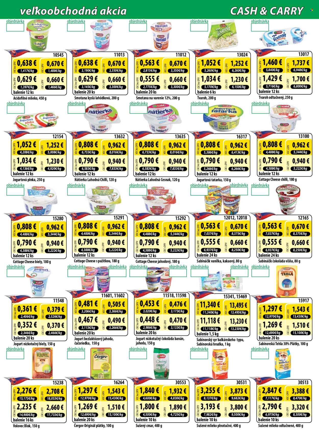 MILK AGRO leták - Cash & Carry