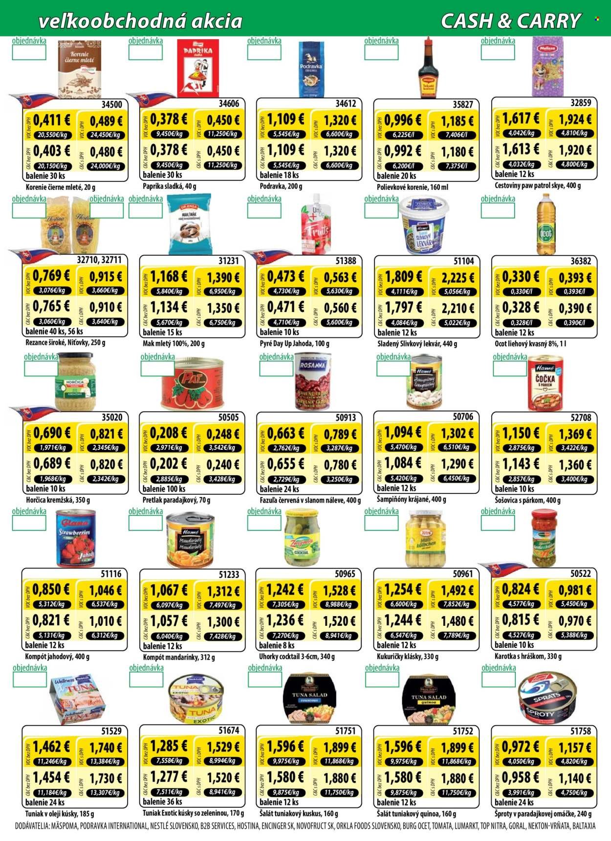 MILK AGRO leták - Cash & Carry
