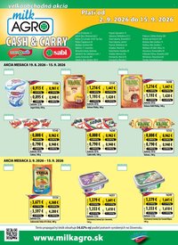 MILK AGRO leták - Cash & Carry
