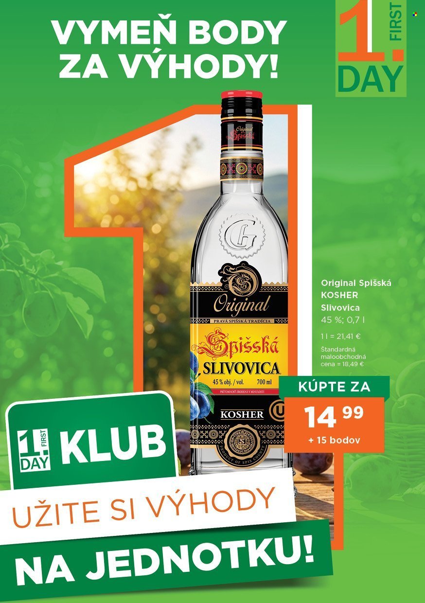 1DAY leták - Od piatka 1.5.2026