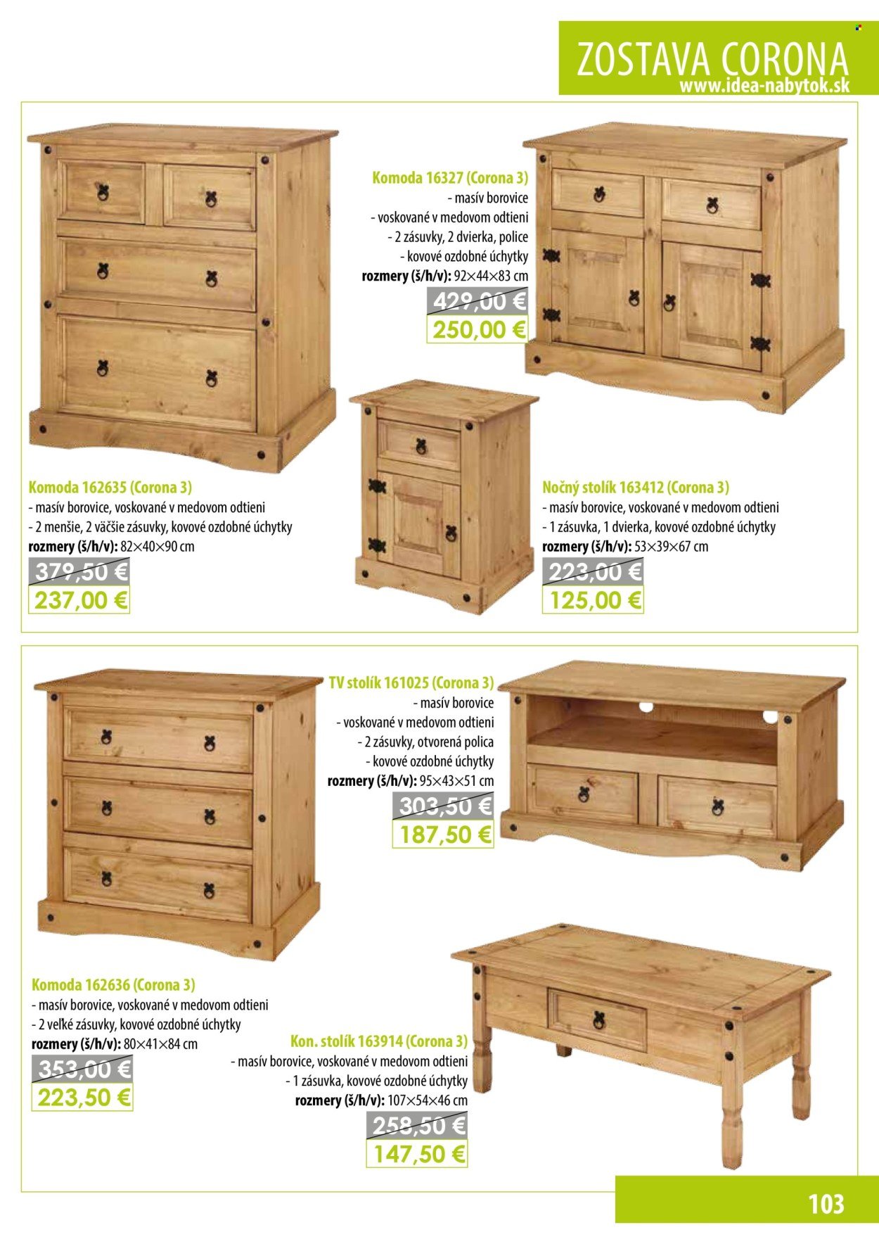 IDEA NÁBYTOK leták - januári 2026 (2026-01-05) | 103