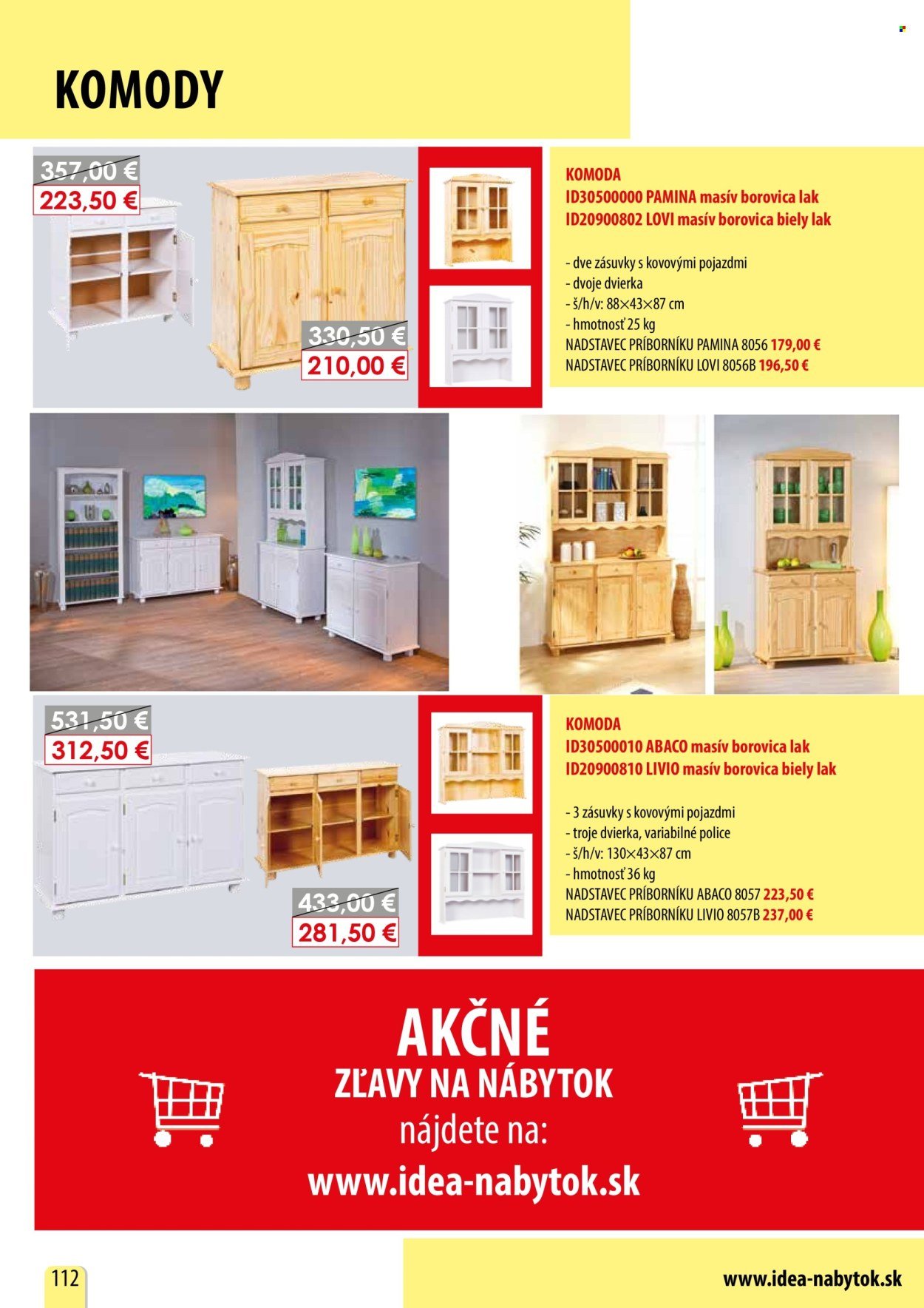 IDEA NÁBYTOK leták - januári 2026 (2026-01-05) | 112