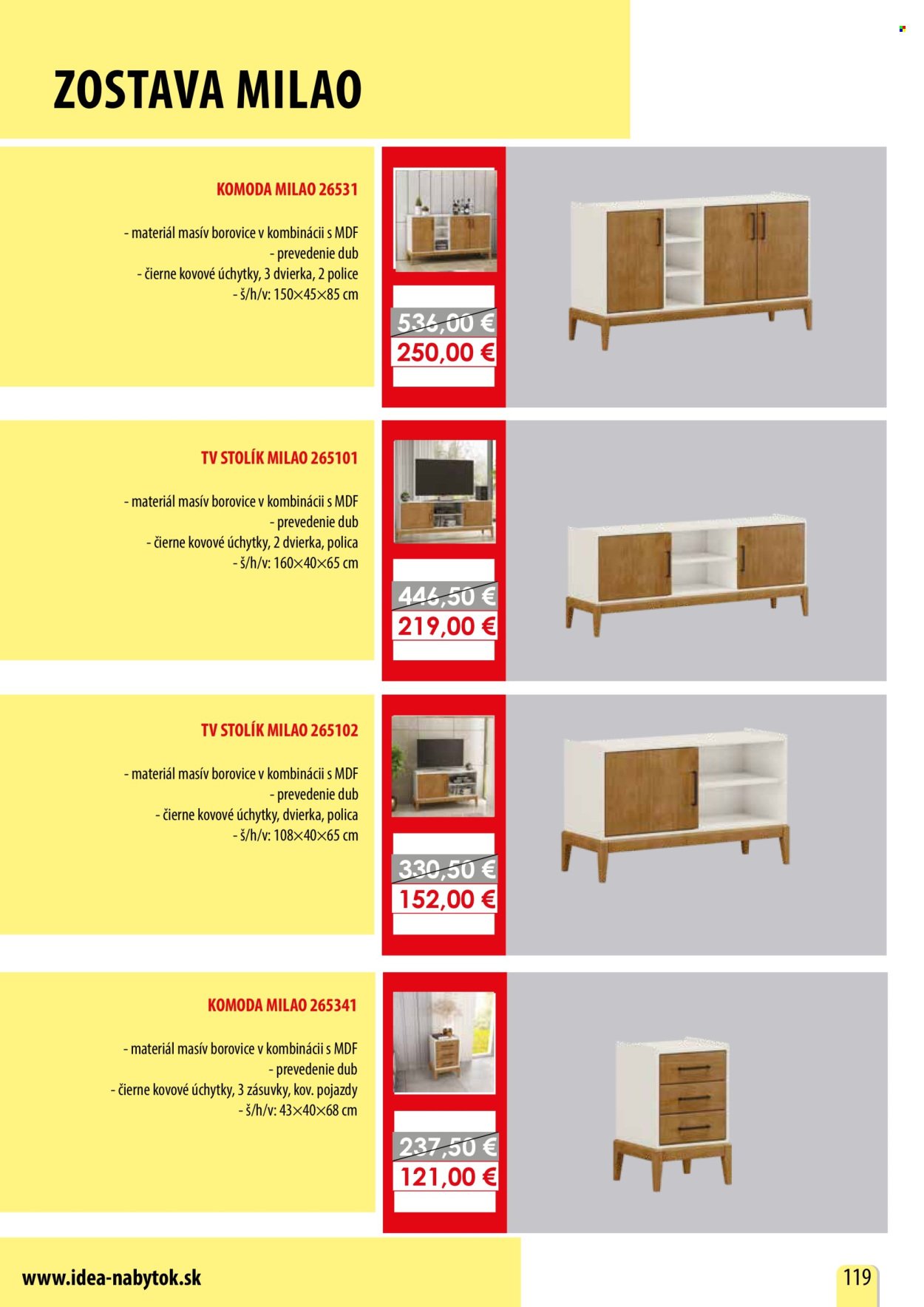 IDEA NÁBYTOK leták - januári 2026 (2026-01-05) | 119