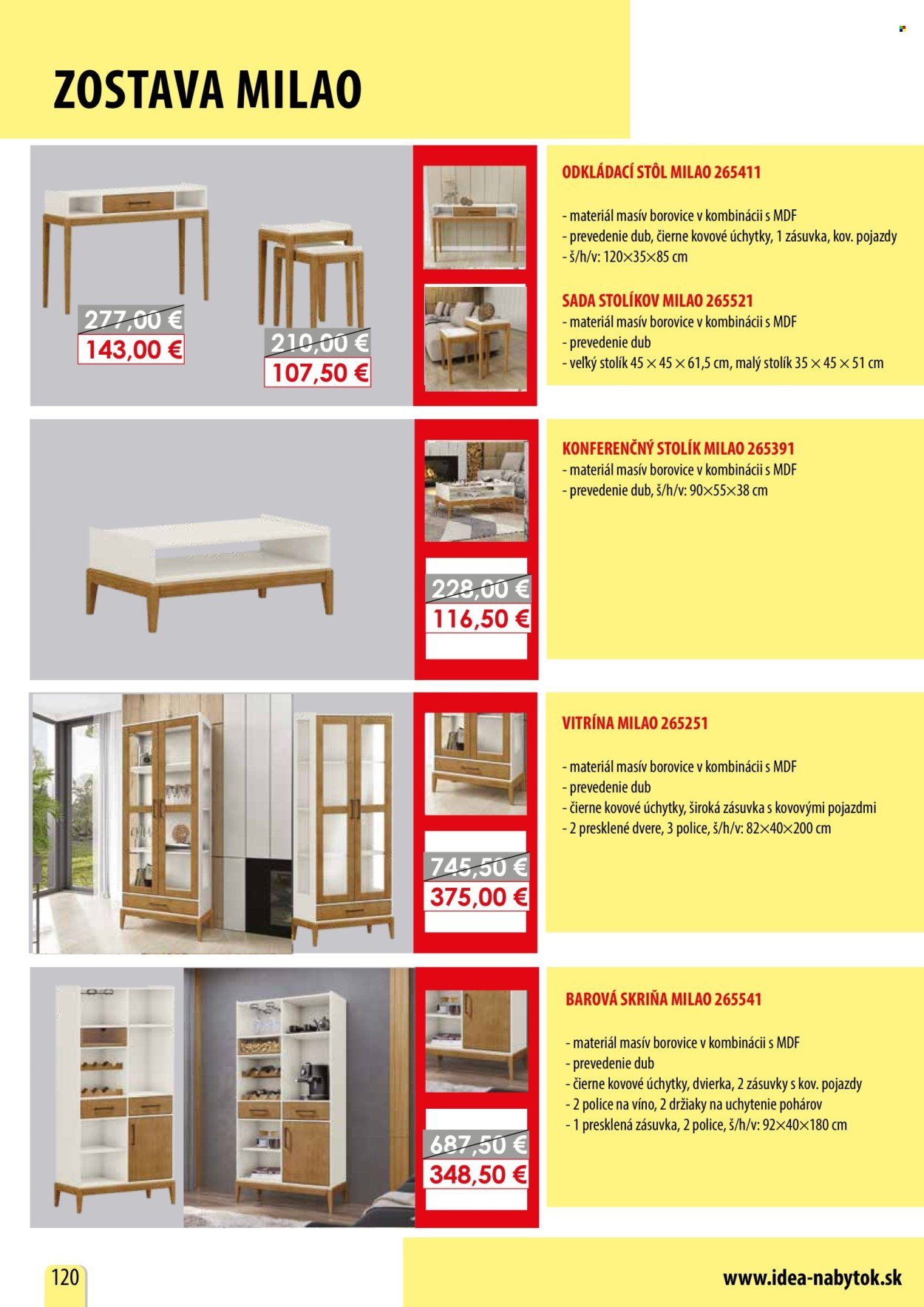 IDEA NÁBYTOK leták - januári 2026 (2026-01-05) | 120