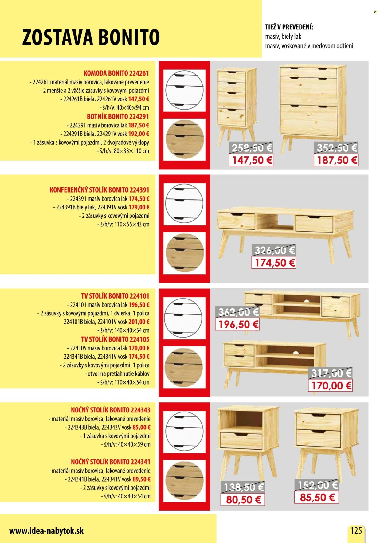 IDEA NÁBYTOK leták - januári 2026 (2026-01-05) | 125