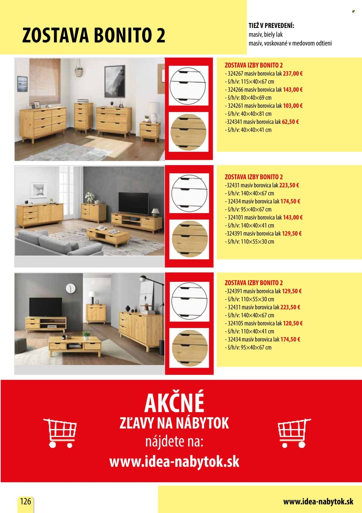 IDEA NÁBYTOK leták - januári 2026 (2026-01-05) | 126