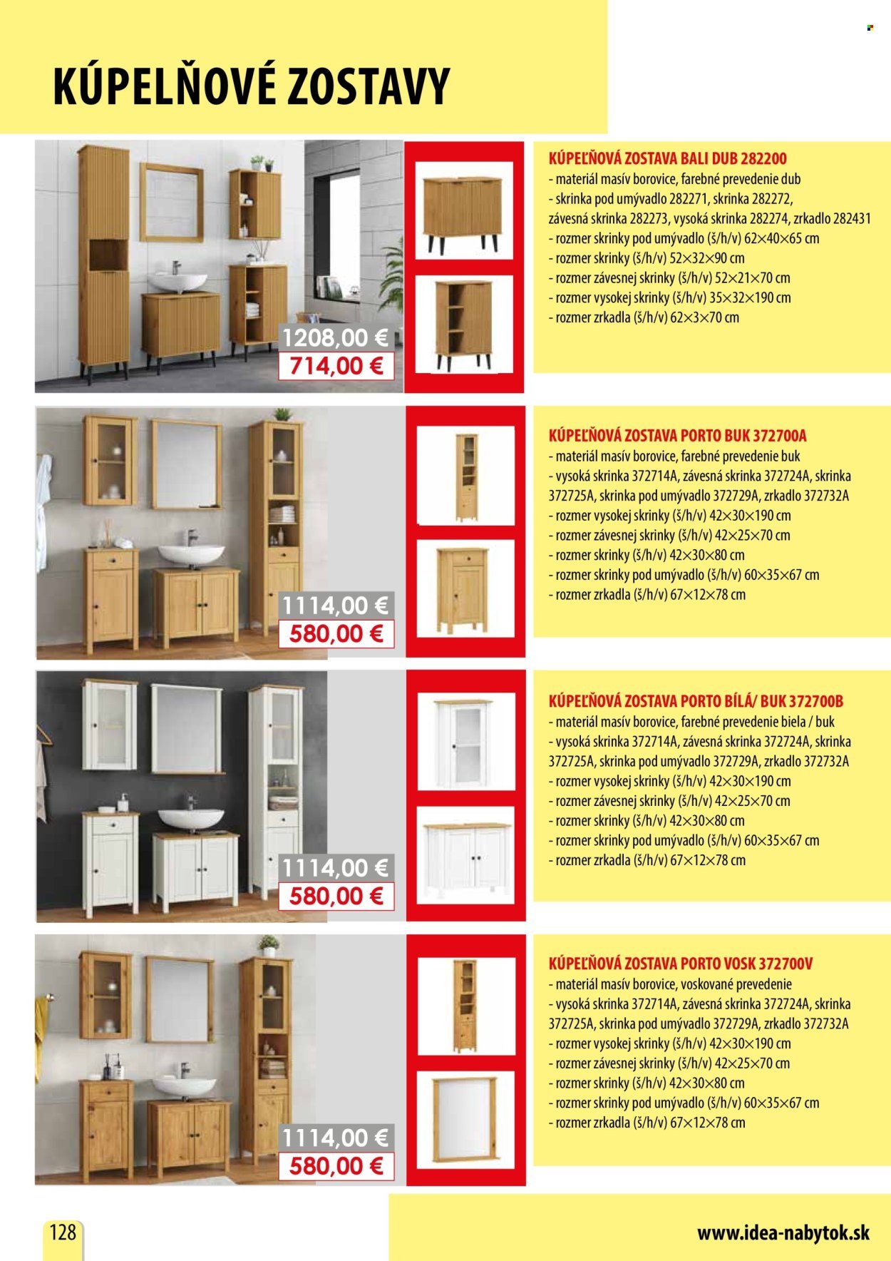 IDEA NÁBYTOK leták - januári 2026 (2026-01-05) | 128