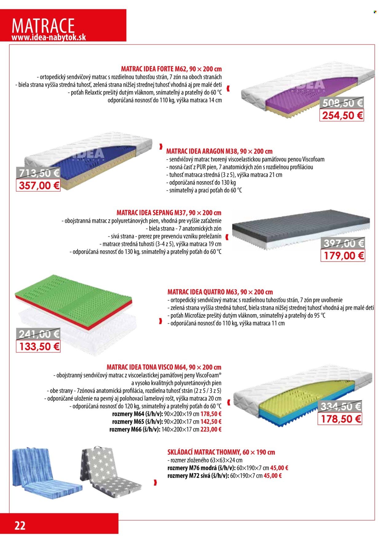 IDEA NÁBYTOK leták - januári 2026 (2026-01-05) | 22