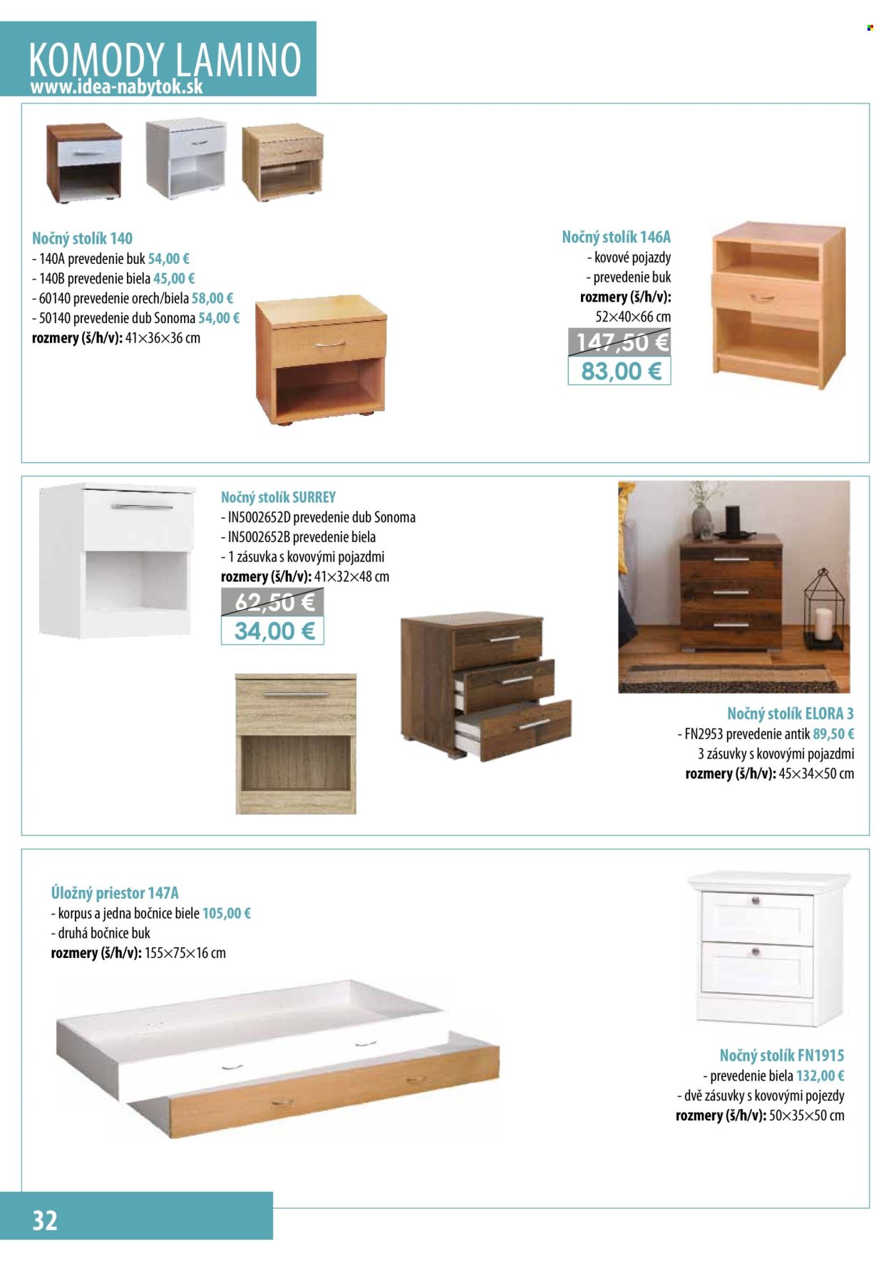 IDEA NÁBYTOK leták - januári 2026 (2026-01-05) | 32