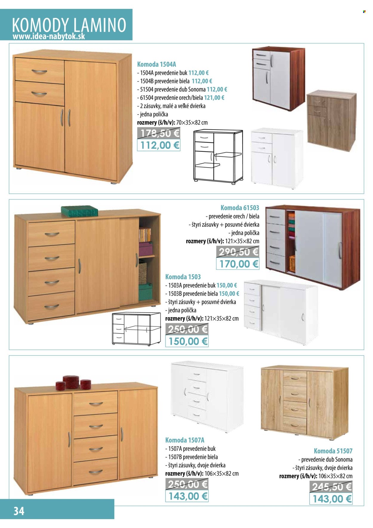 IDEA NÁBYTOK leták - januári 2026 (2026-01-05) | 34