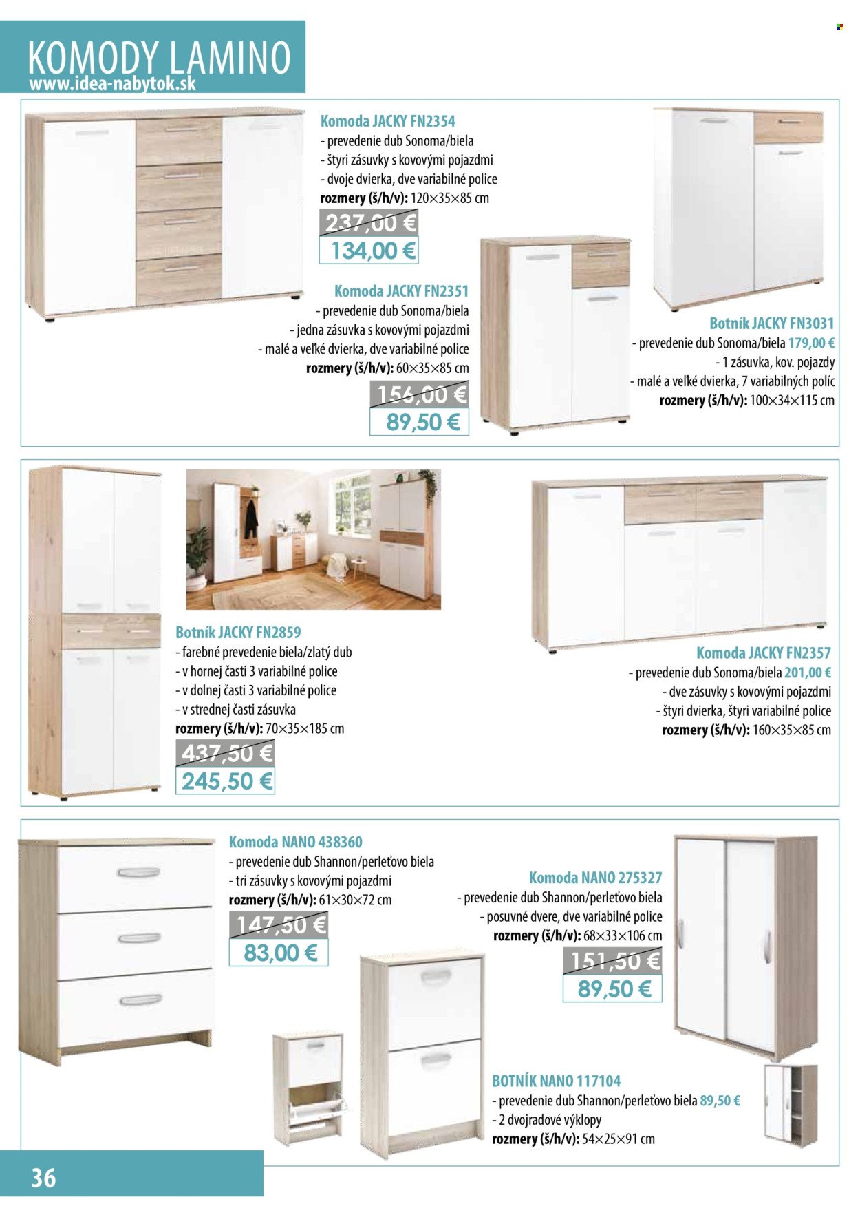 IDEA NÁBYTOK leták - januári 2026 (2026-01-05) | 36