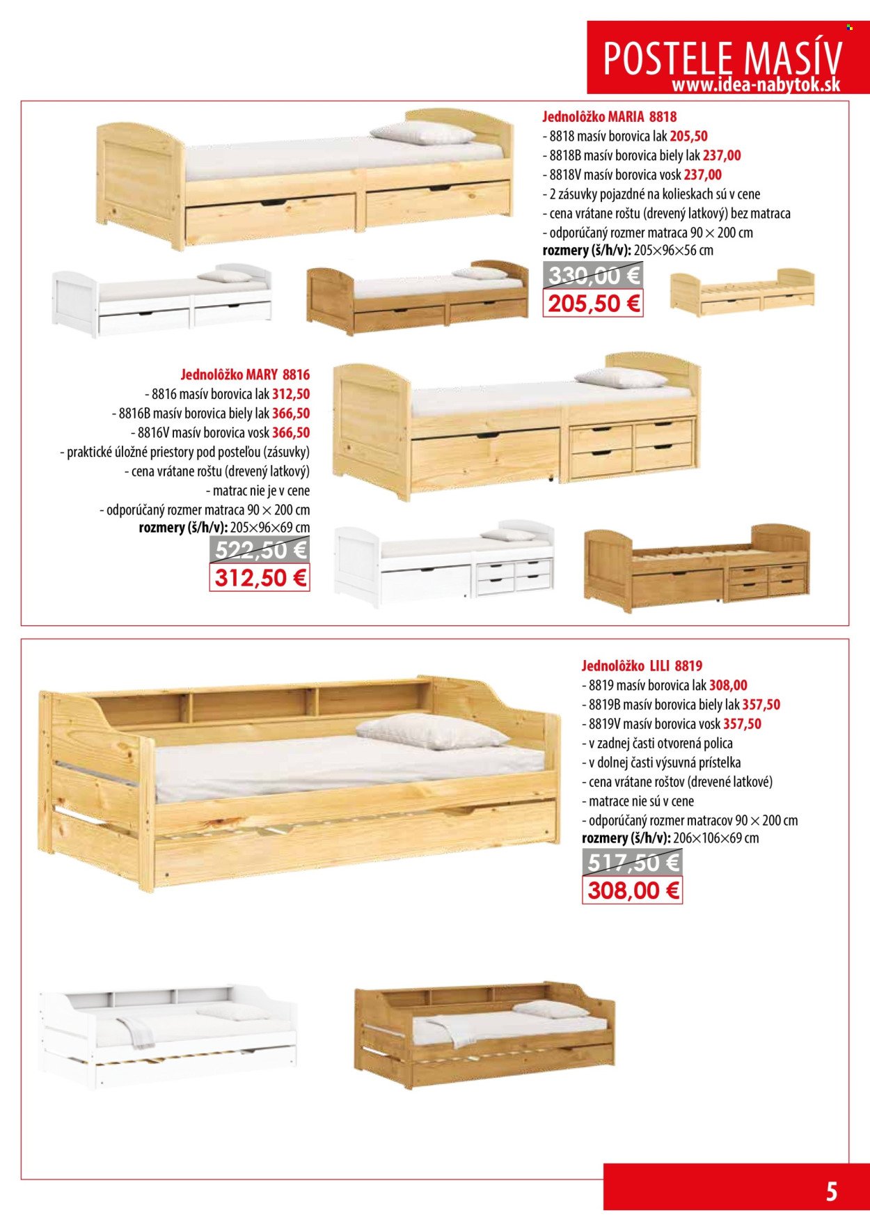 IDEA NÁBYTOK leták - januári 2026 (2026-01-05) | 5