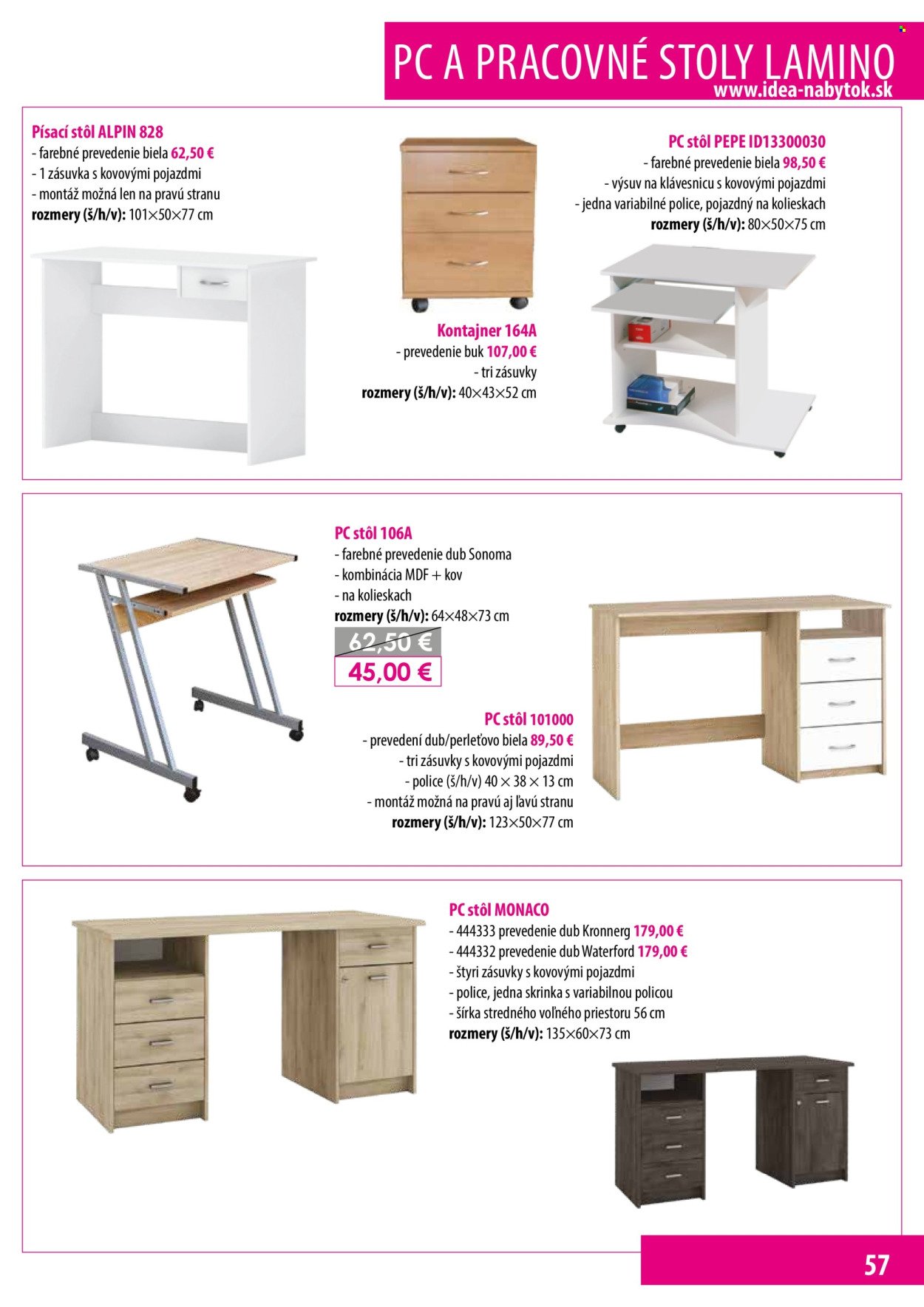 IDEA NÁBYTOK leták - januári 2026 (2026-01-05) | 57